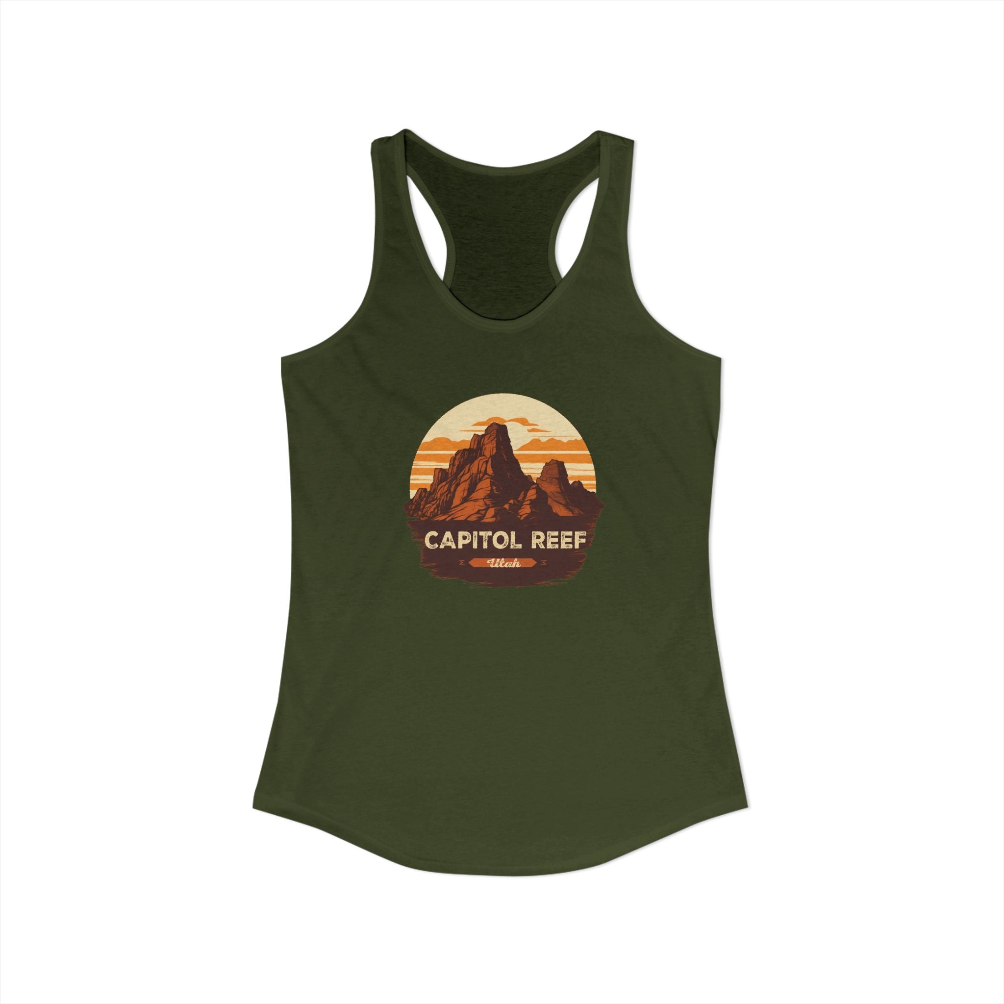 Capital Reef, Women's Ideal Racerback Tank