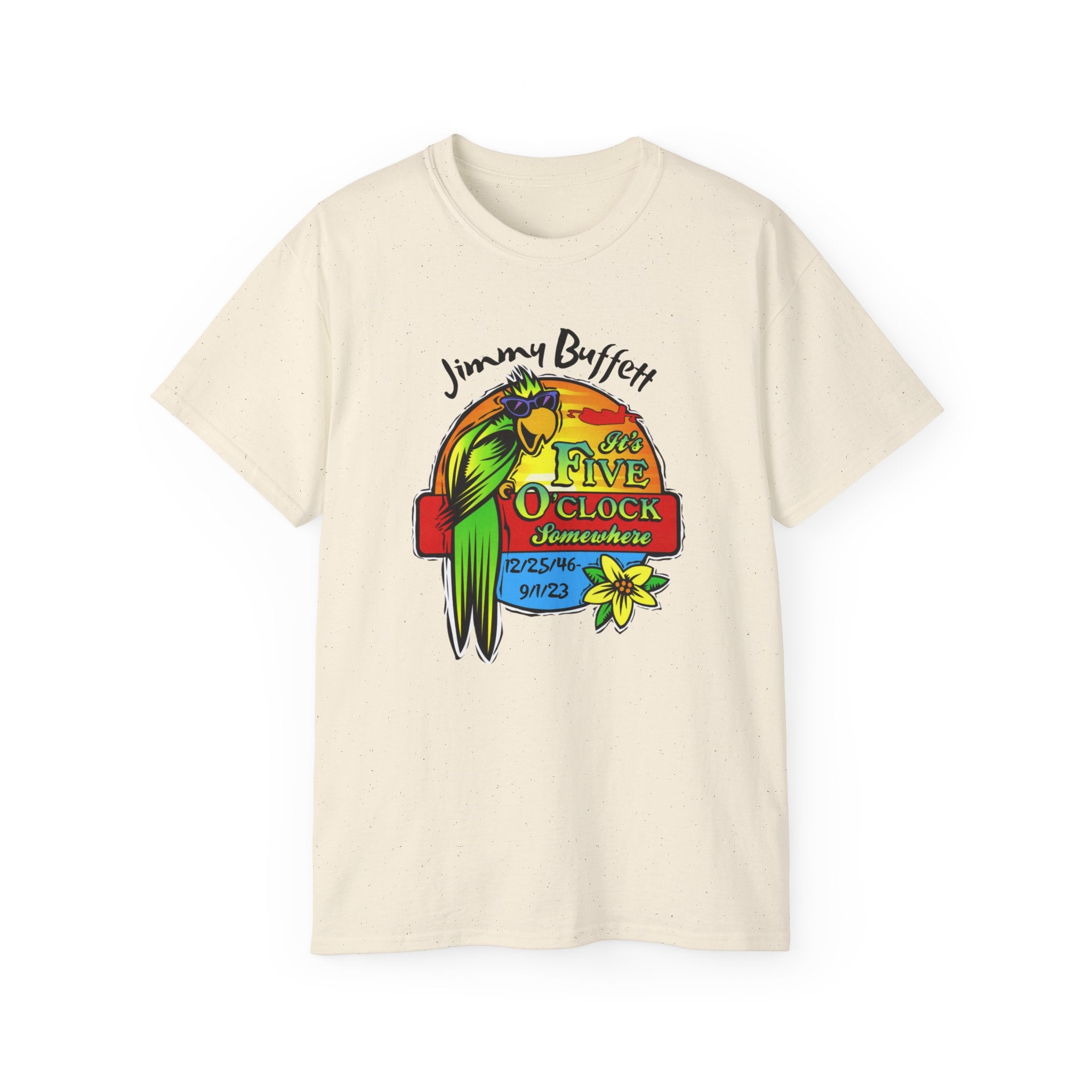 Jimmy Buffett, 5:00 Somewhere, Tribute Tee for Men and Women