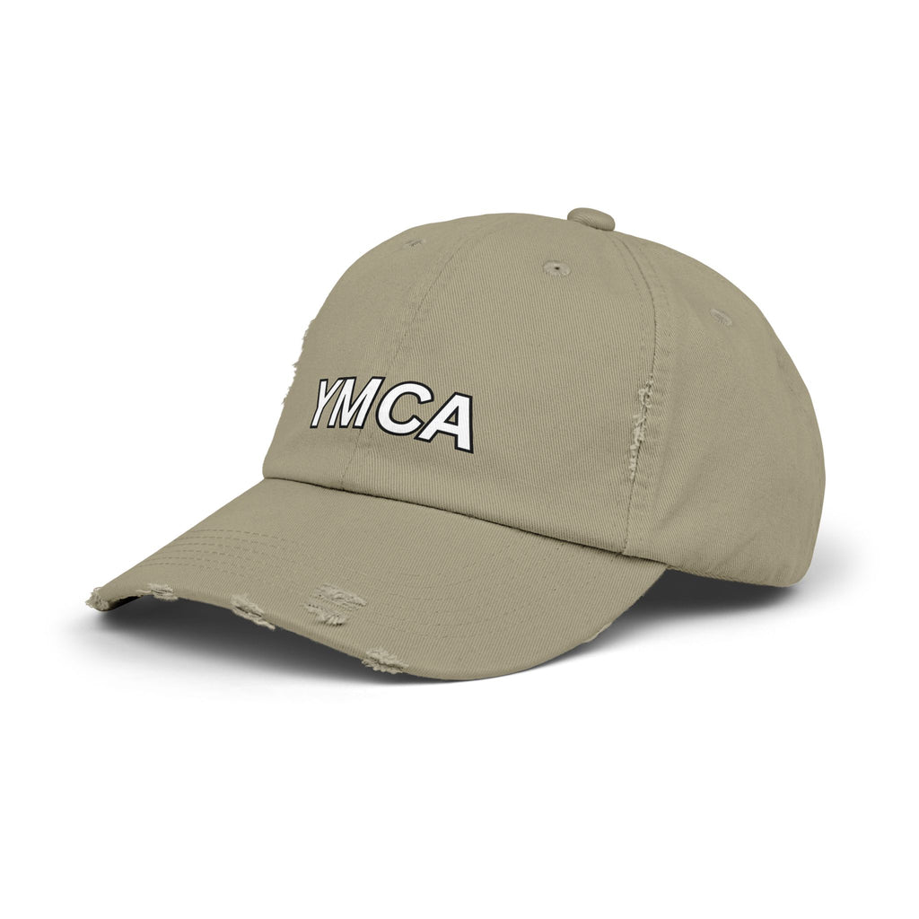 YMCA Distressed Cap, Village People Hat, Retro Baseball Cap, 70s Music Fan Gift,