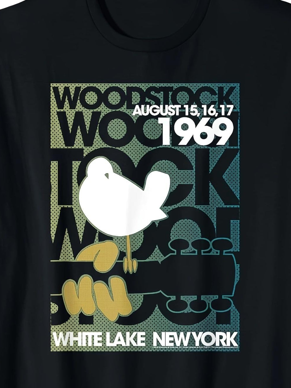 Men's 1969 Retro Woodstock - White Lake T-Shirt