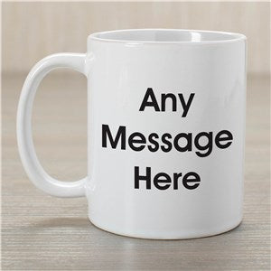 Block Message Coffee Mug