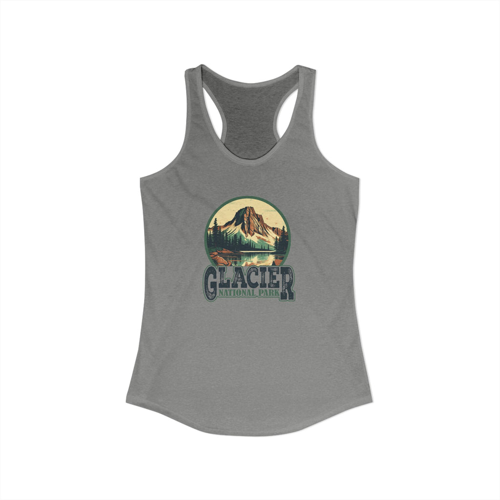 Glacier National Park Tank, Women's Ideal Racerback Tank