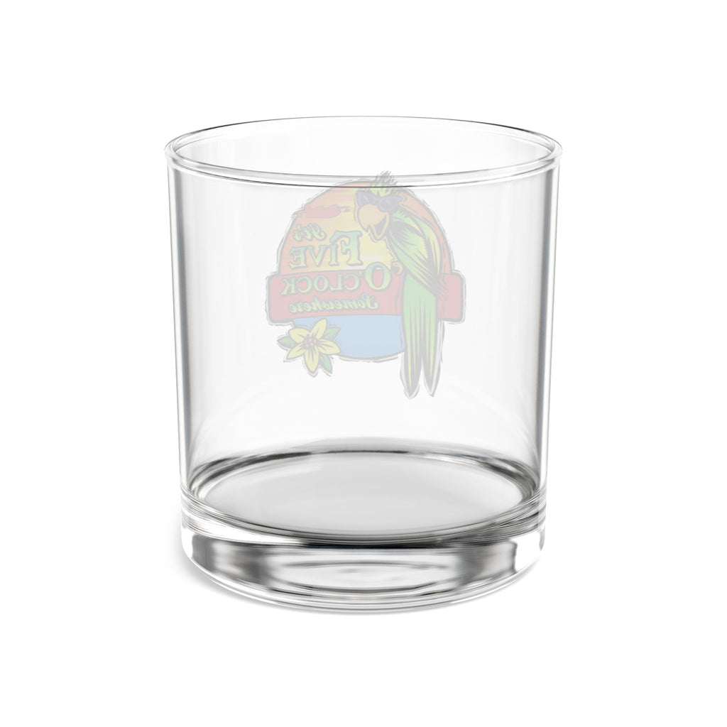 It's 5:00 Somewhere, Jimmy Buffett Rocks Glass, 10oz
