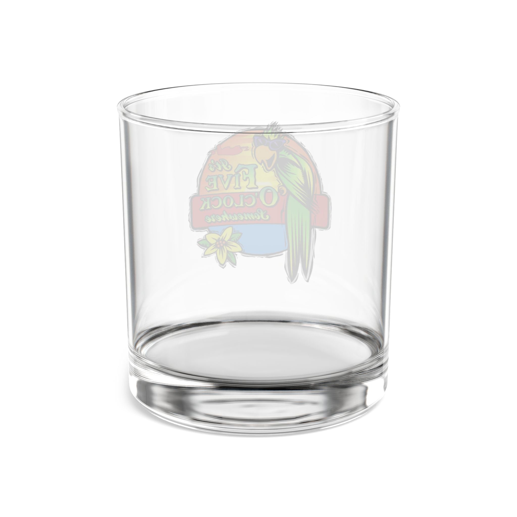 It's 5:00 Somewhere, Jimmy Buffett Rocks Glass, 10oz