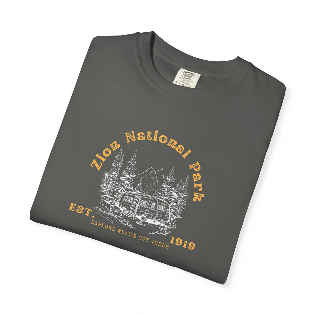 Zion National Park, RV Camping, Unisex T-shirt