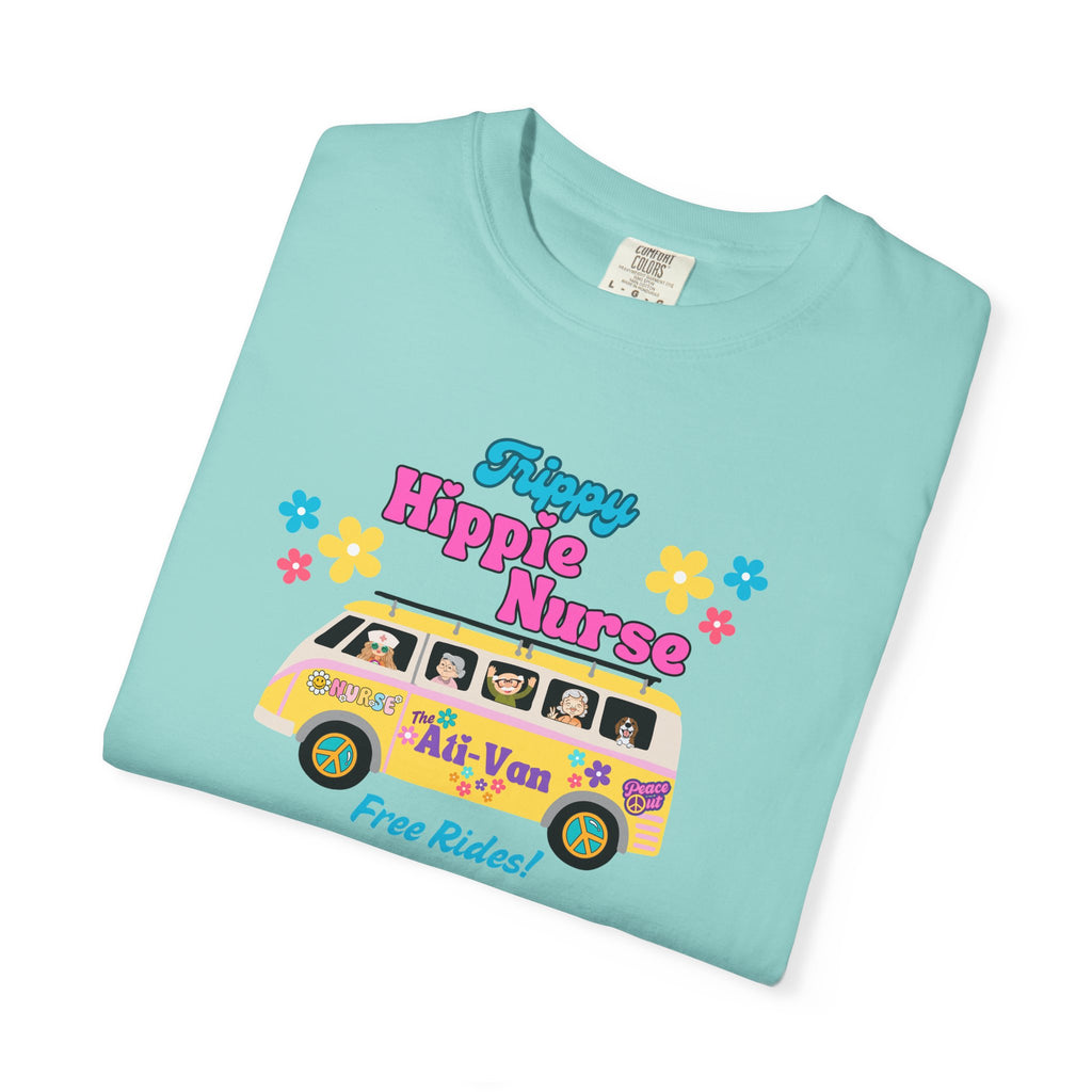 Funny Nurse T-Shirt, Ati-Van Ride, Unisex Tee, 100% Cotton, Nurse Gift, Soft Nurse T-Shirt