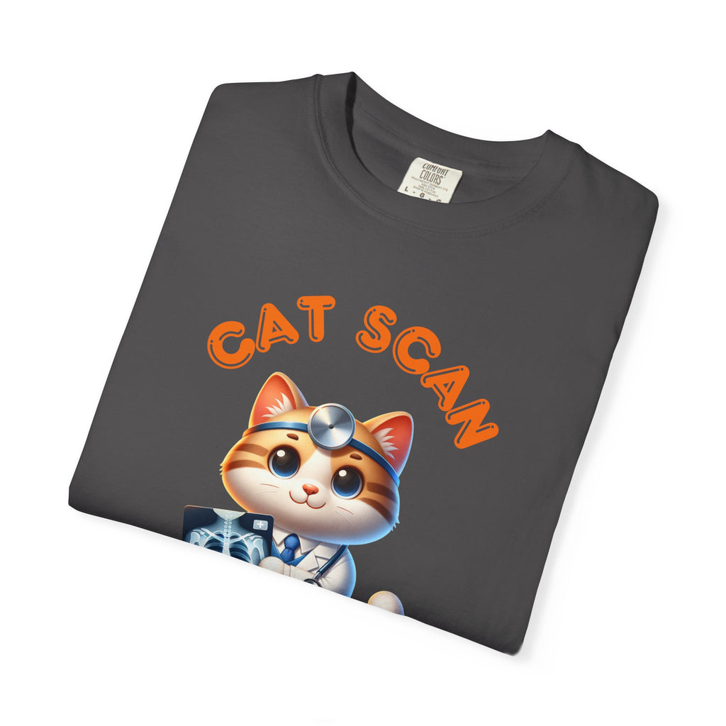 Cat Scan T-Shirt, Funny Cat Tee, Unisex Graphic Shirt, Cat Lover Gift, Animal X-Ray Tee