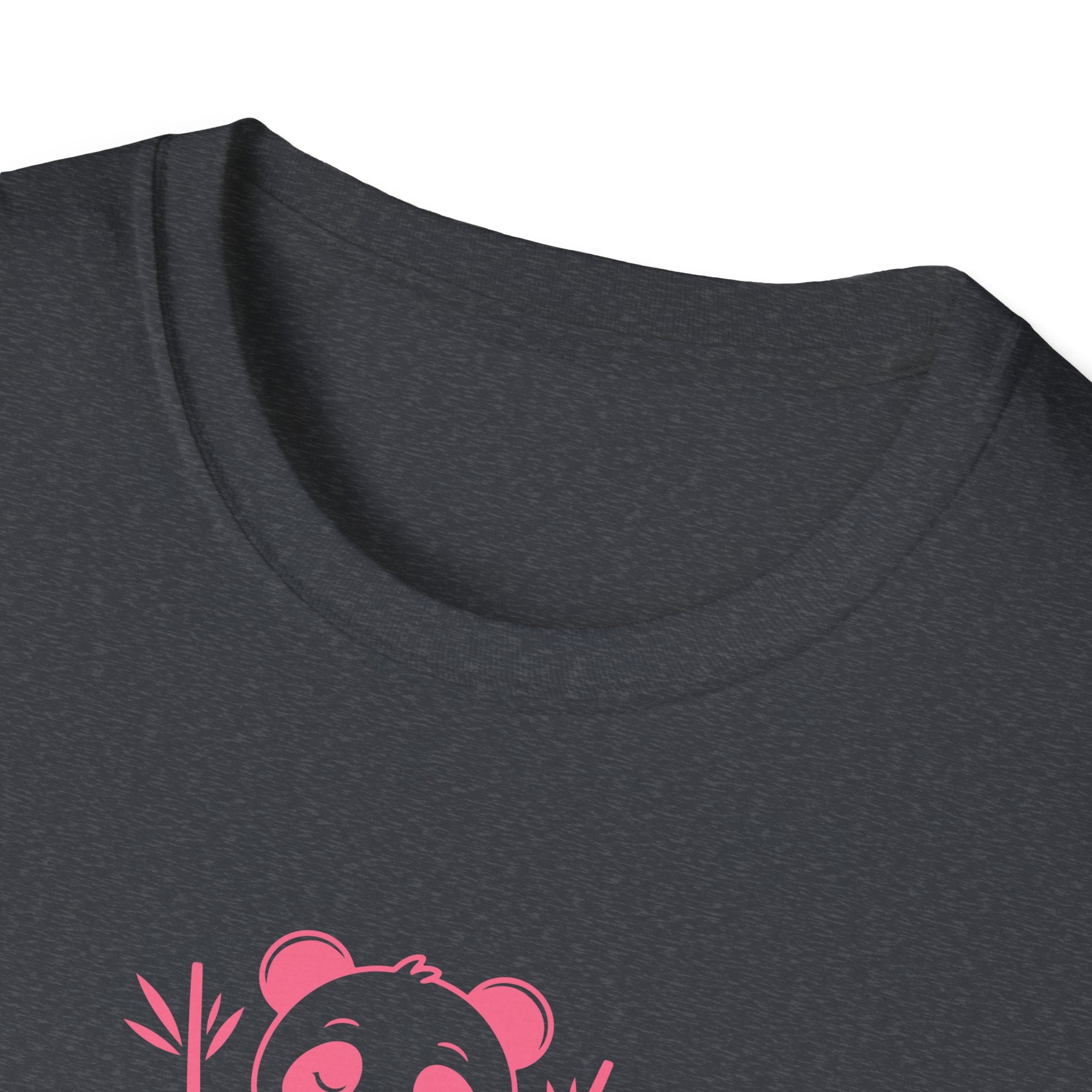 Panda Yoga T-Shirt — "Peaceful Mind" Meditation Tee