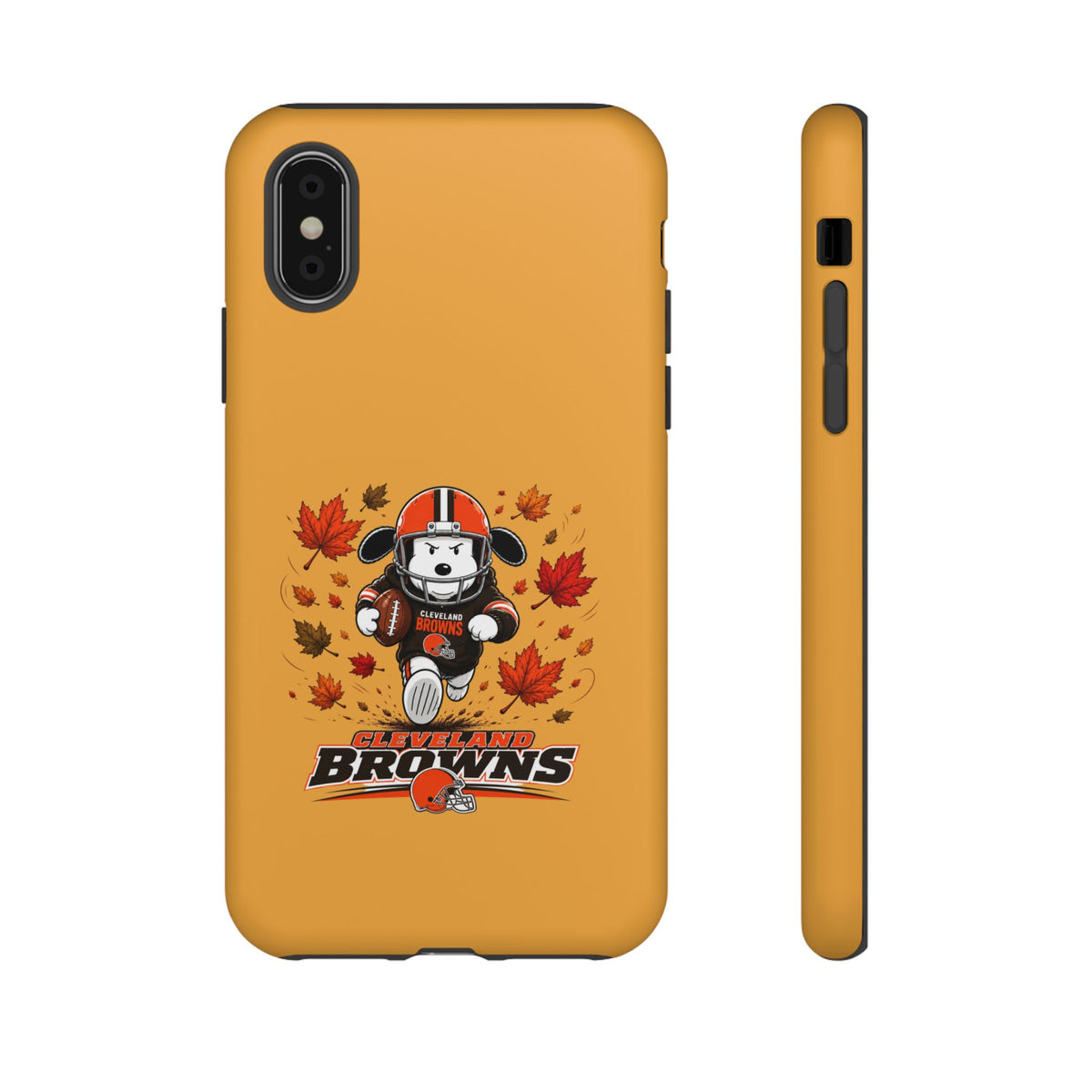 Cleveland Browns Fall Snoopy Touchdown Phone Case, 55 Sizes