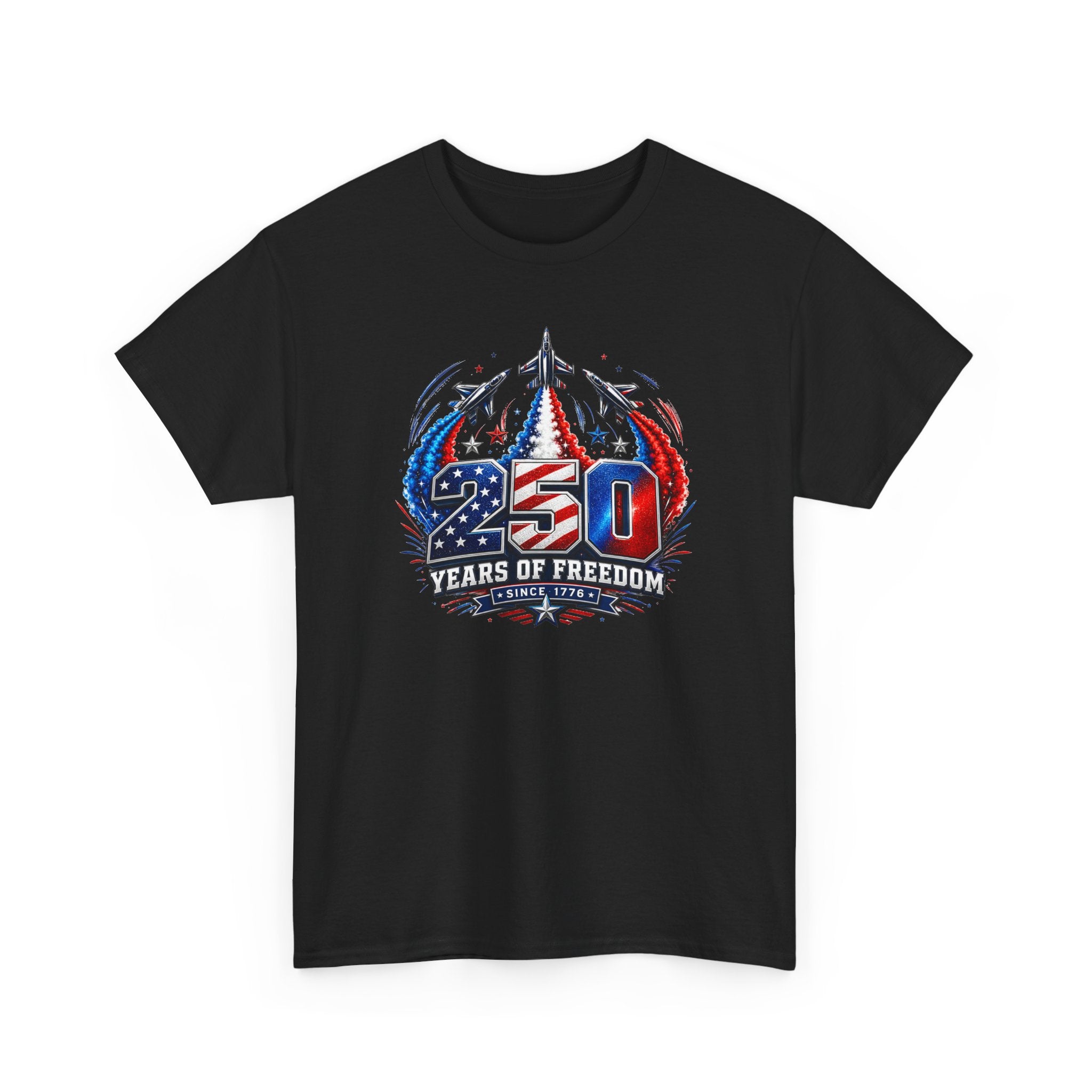 250 Years of Freedom T-Shirt — Men's Patriotic July 4th Tee