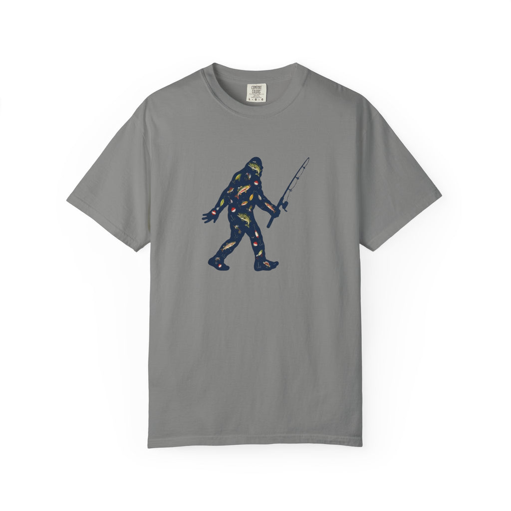 Bigfoot Fishing Father's Day T-Shirt,  Father's Day T-Shirt