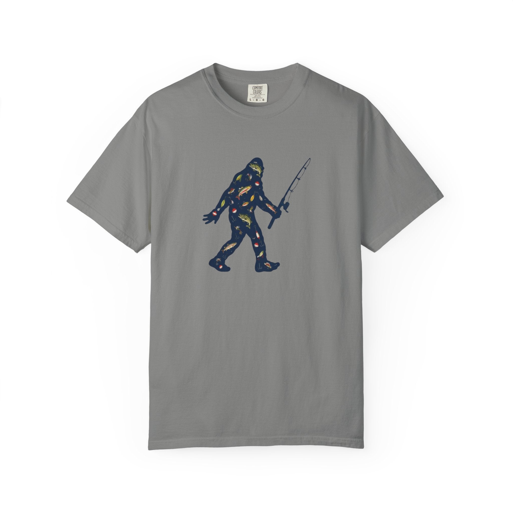 Bigfoot Fishing Father's Day T-Shirt,  Father's Day T-Shirt
