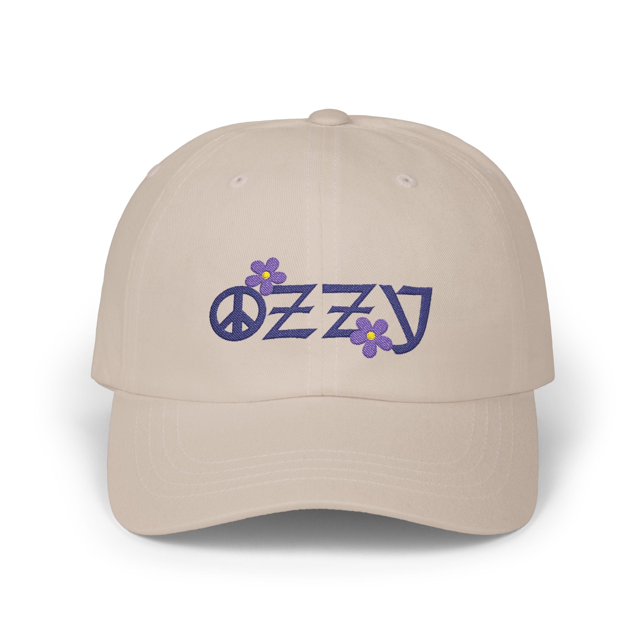 Embroidered Ozzy Memorial Flowers Cap, Ozzy Fan Hat, Ozzy Tribute, Unisex Classic Hat, Ozzy Memorial Flowers Baseball Cap, Tribute