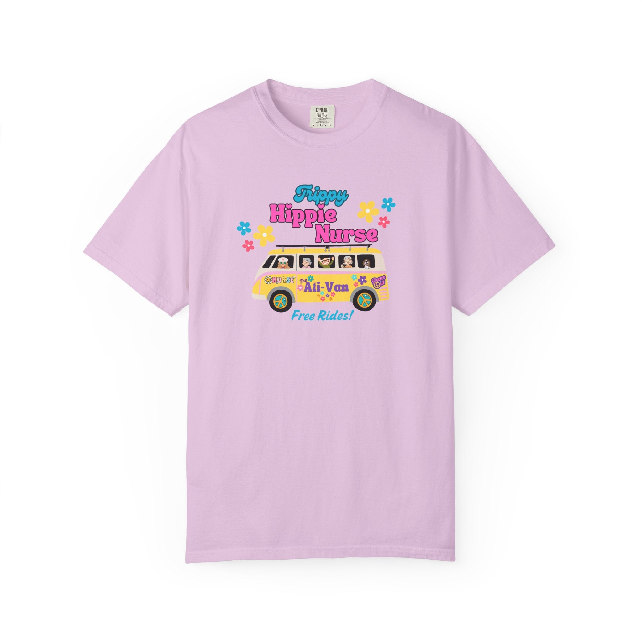 Funny Nurse T-Shirt, Ati-Van Ride, Unisex Tee, 100% Cotton, Nurse Gift, Soft Nurse T-Shirt