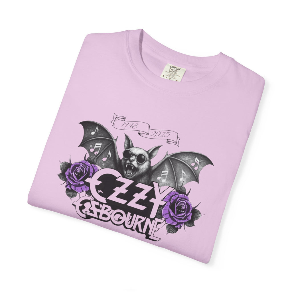 Vintage OZZY Bat T-Shirt, Memorial Blk Sabbath, Music Lover Tee, Custom Artistic Graphic, Casual Wear