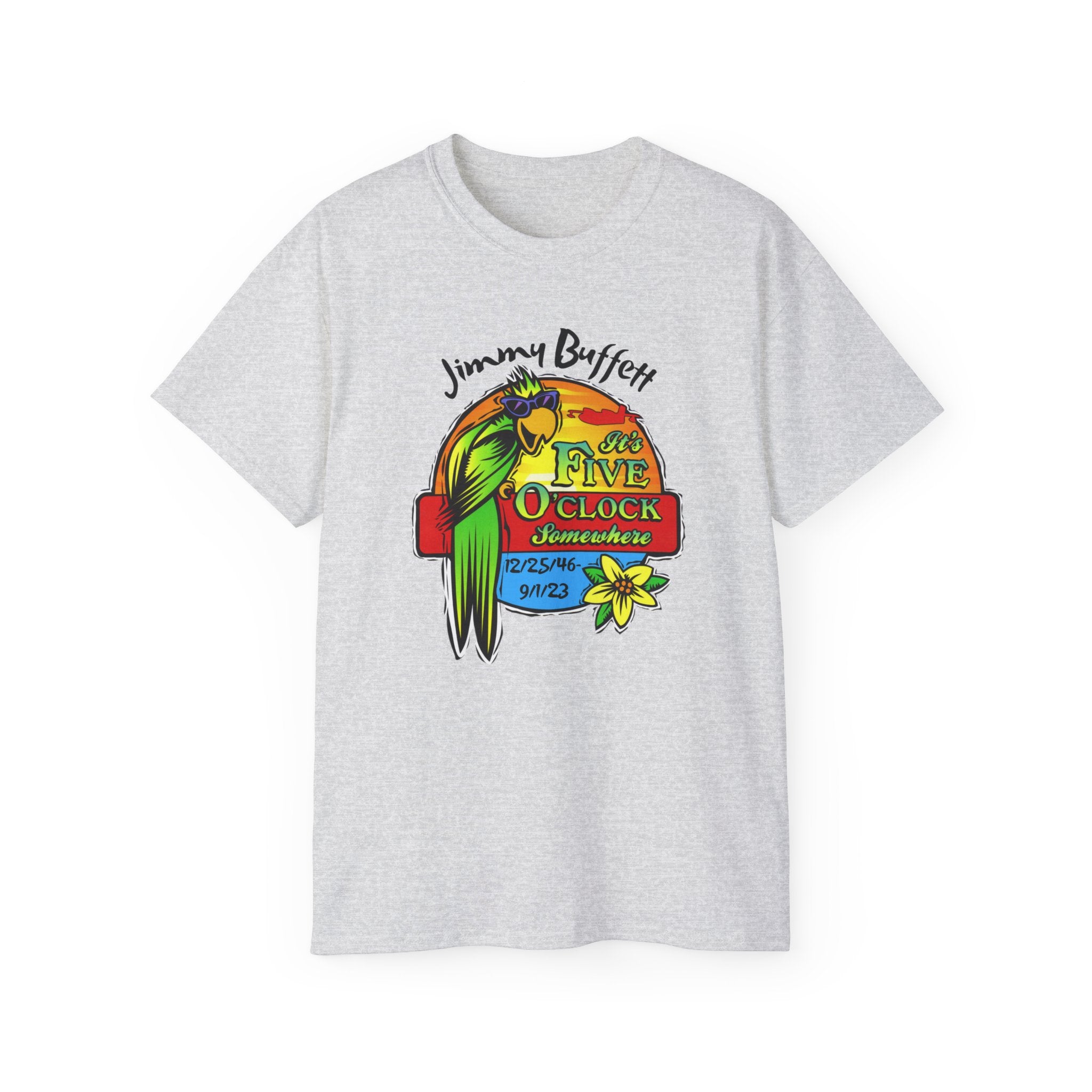 Jimmy Buffett, 5:00 Somewhere, Tribute Tee for Men and Women