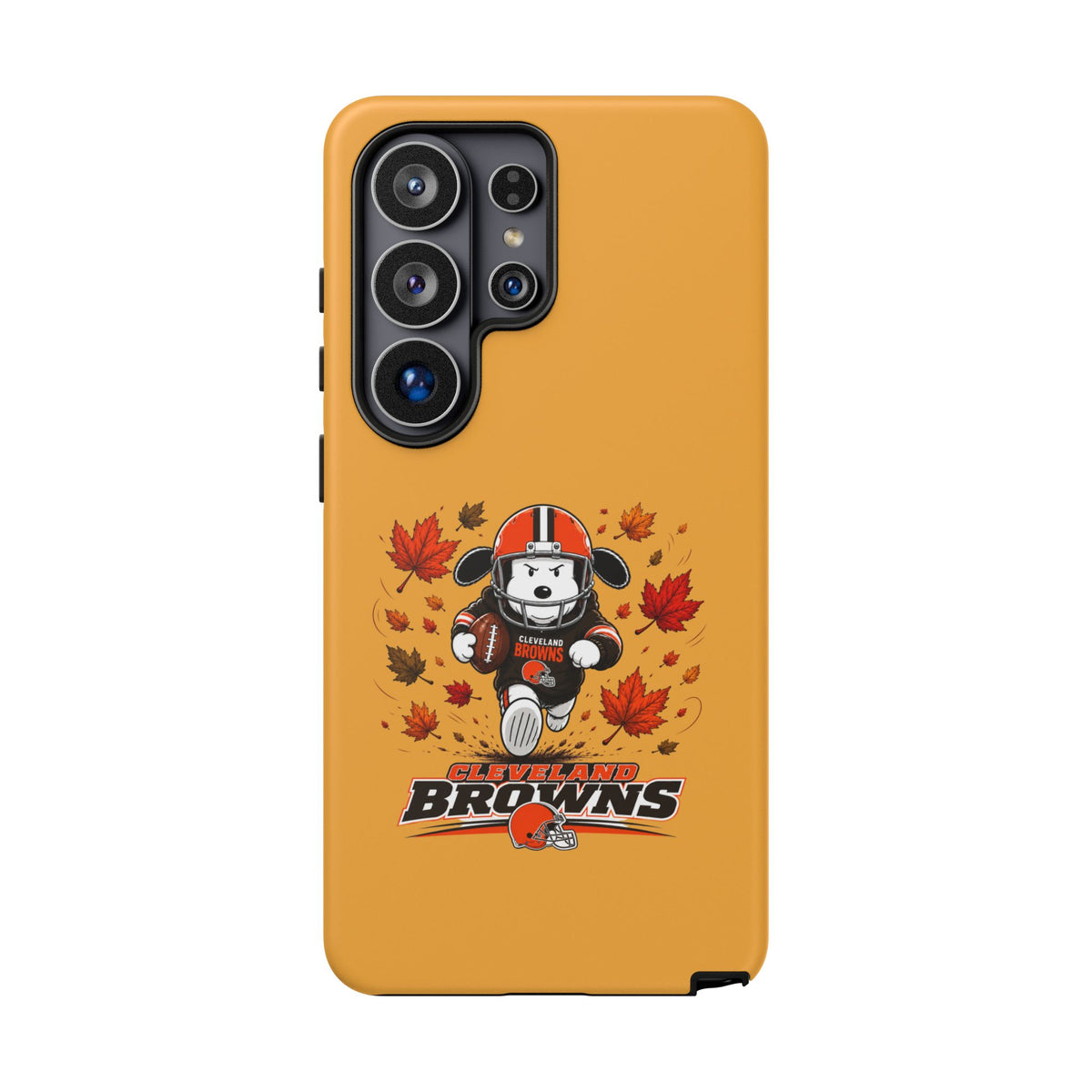 Cleveland Browns Fall Snoopy Touchdown Phone Case, 55 Sizes