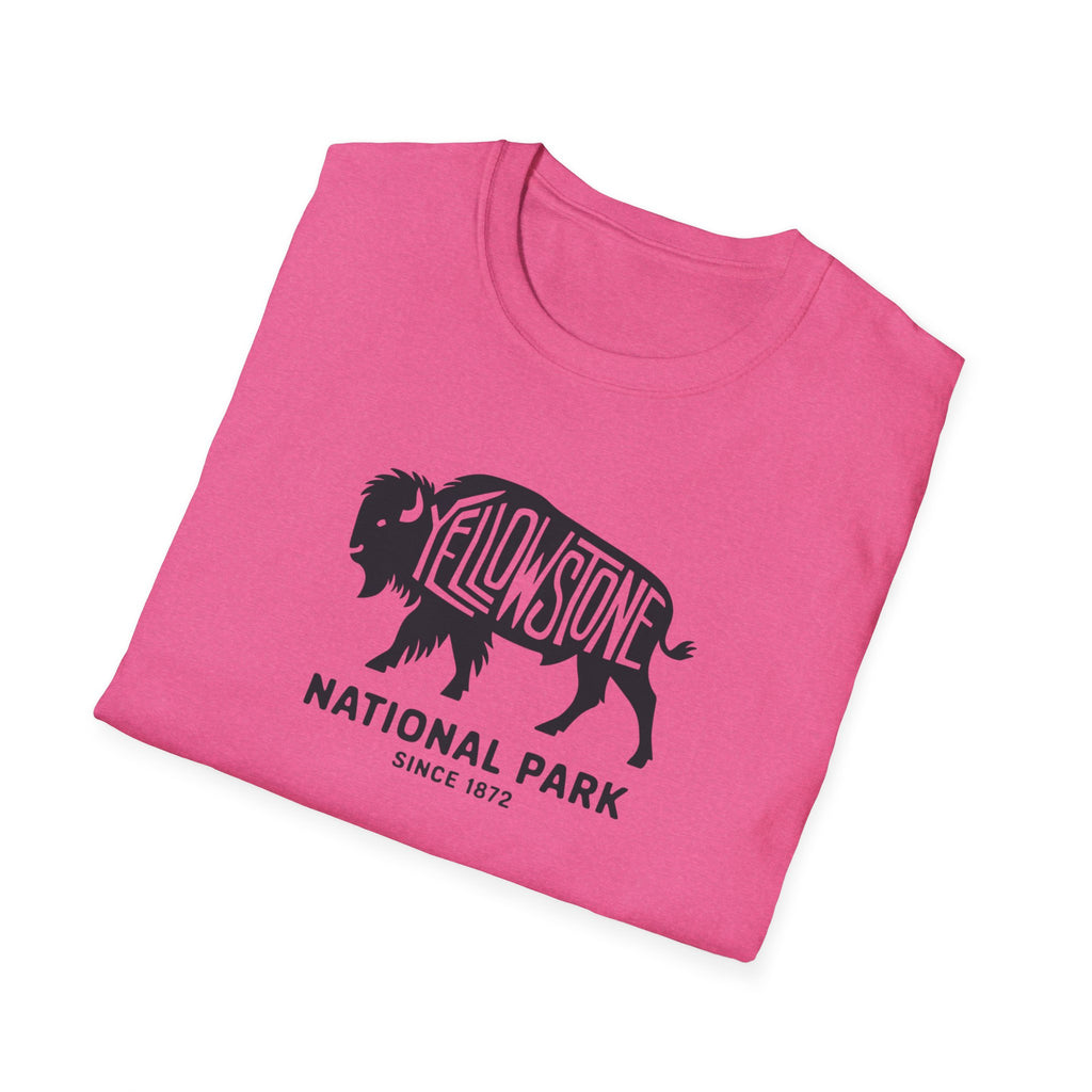 Yellowstone National Park Unisex T-Shirt, Nature Lover Gift, Adventure Tee, Travel Apparel, Eco-Friendly Fashion