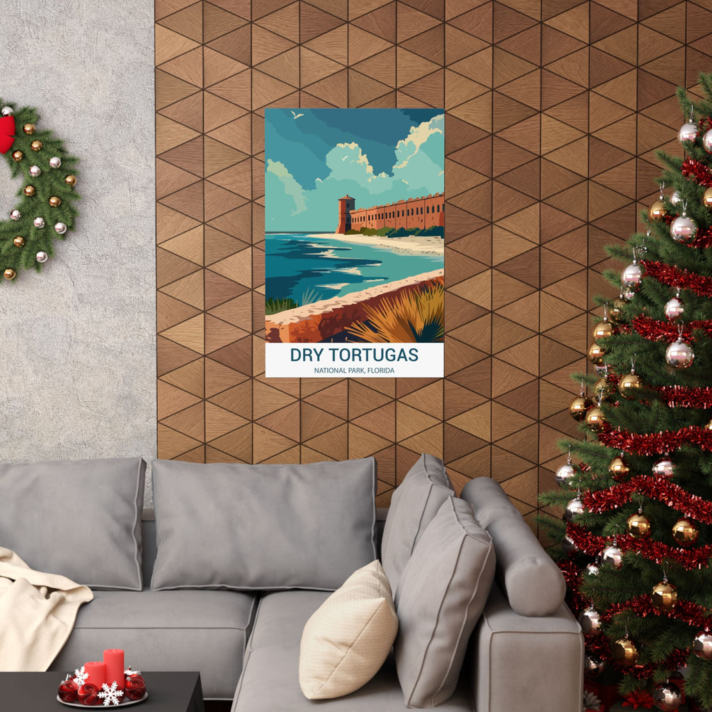 Dry Tortugas,  Matte Vertical Poster