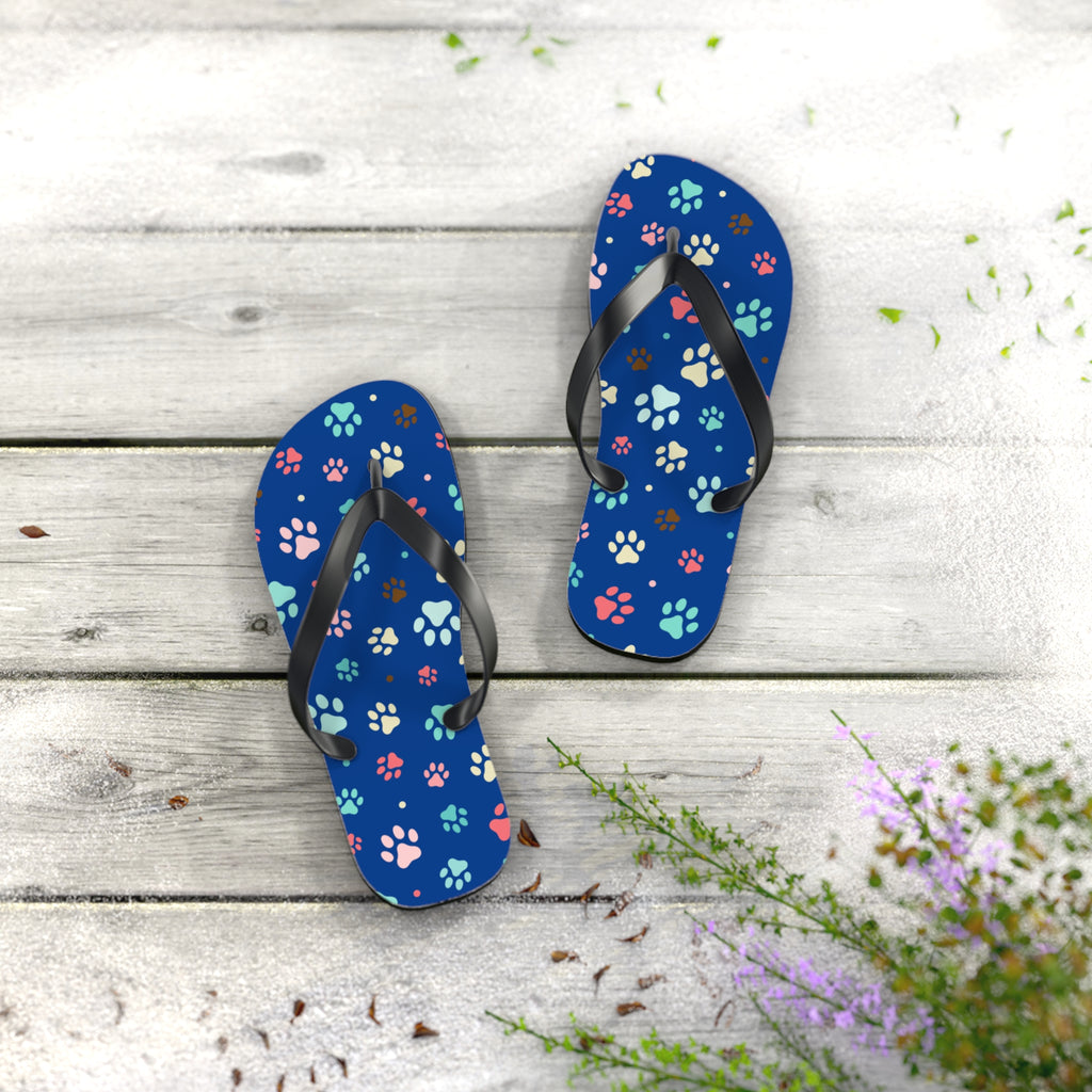 Pawprint Flipflops, TRUMP 2024 Gear, Men's and Women's Sizes