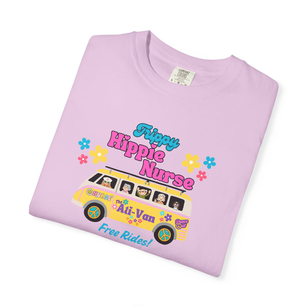 Funny Nurse T-Shirt, Ati-Van Ride, Unisex Tee, 100% Cotton, Nurse Gift, Soft Nurse T-Shirt