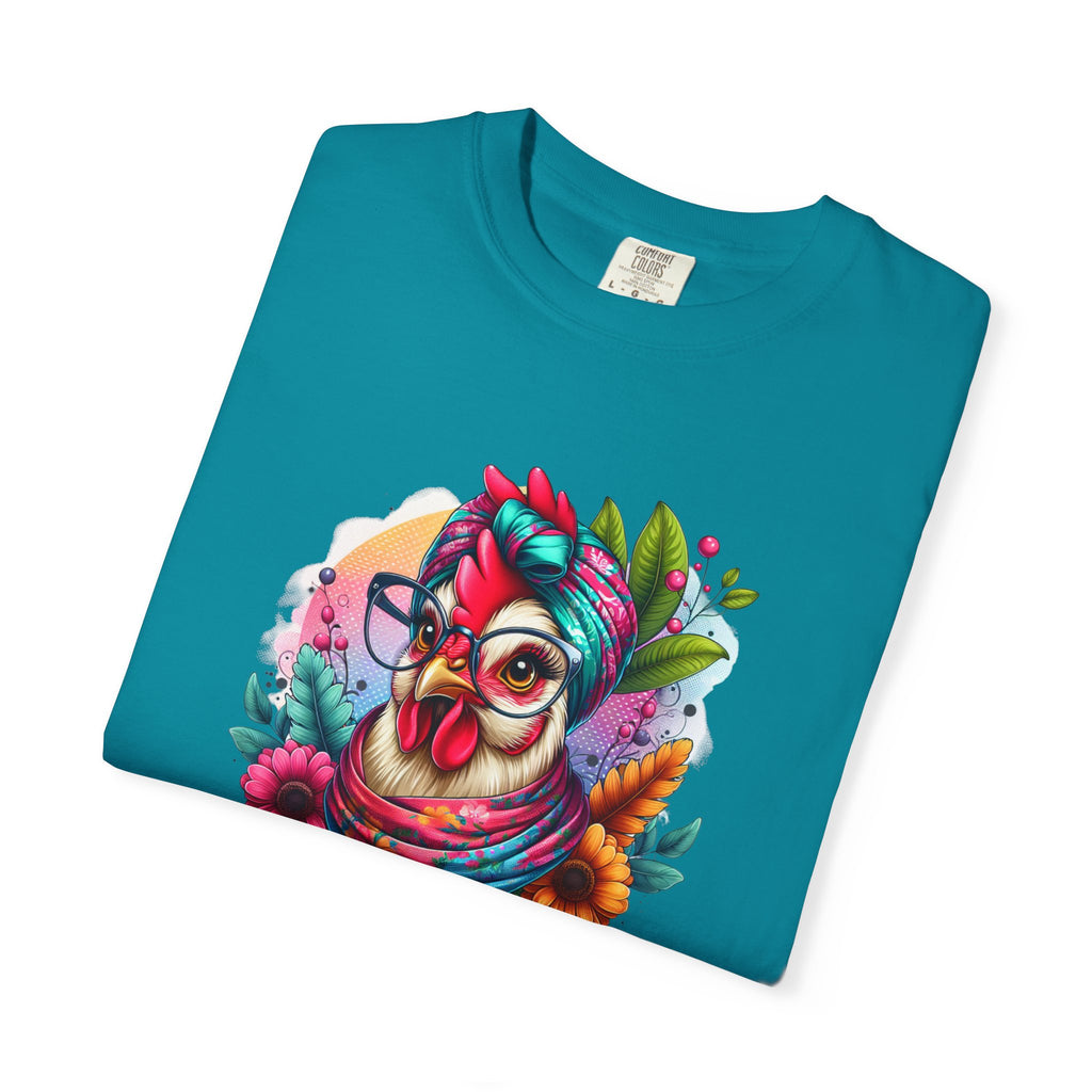 Personalized Chicken Lady T-shirt, Pet Chicken T-Shirt, Backyard Chickens