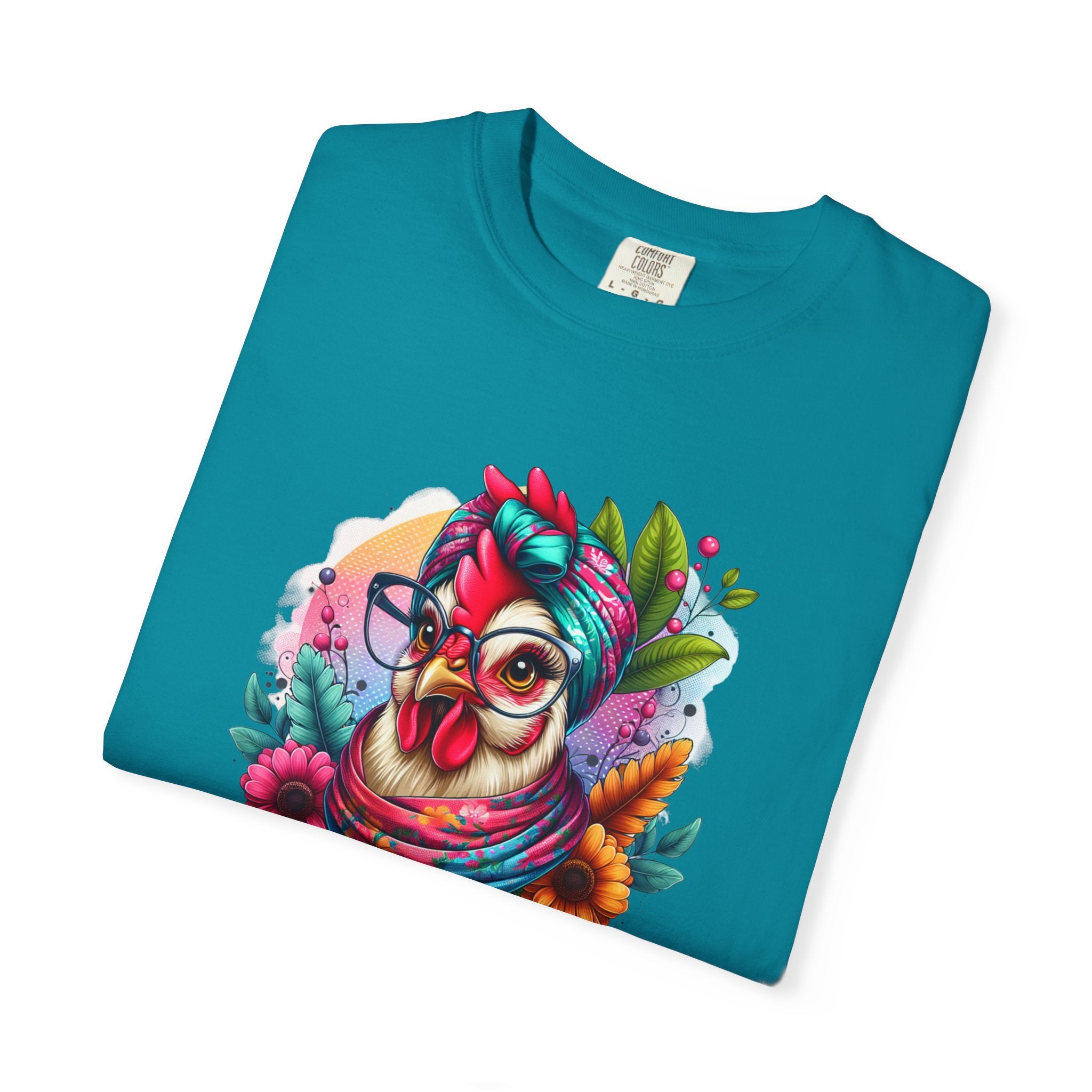 Personalized Chicken Lady T-shirt, Pet Chicken T-Shirt, Backyard Chickens
