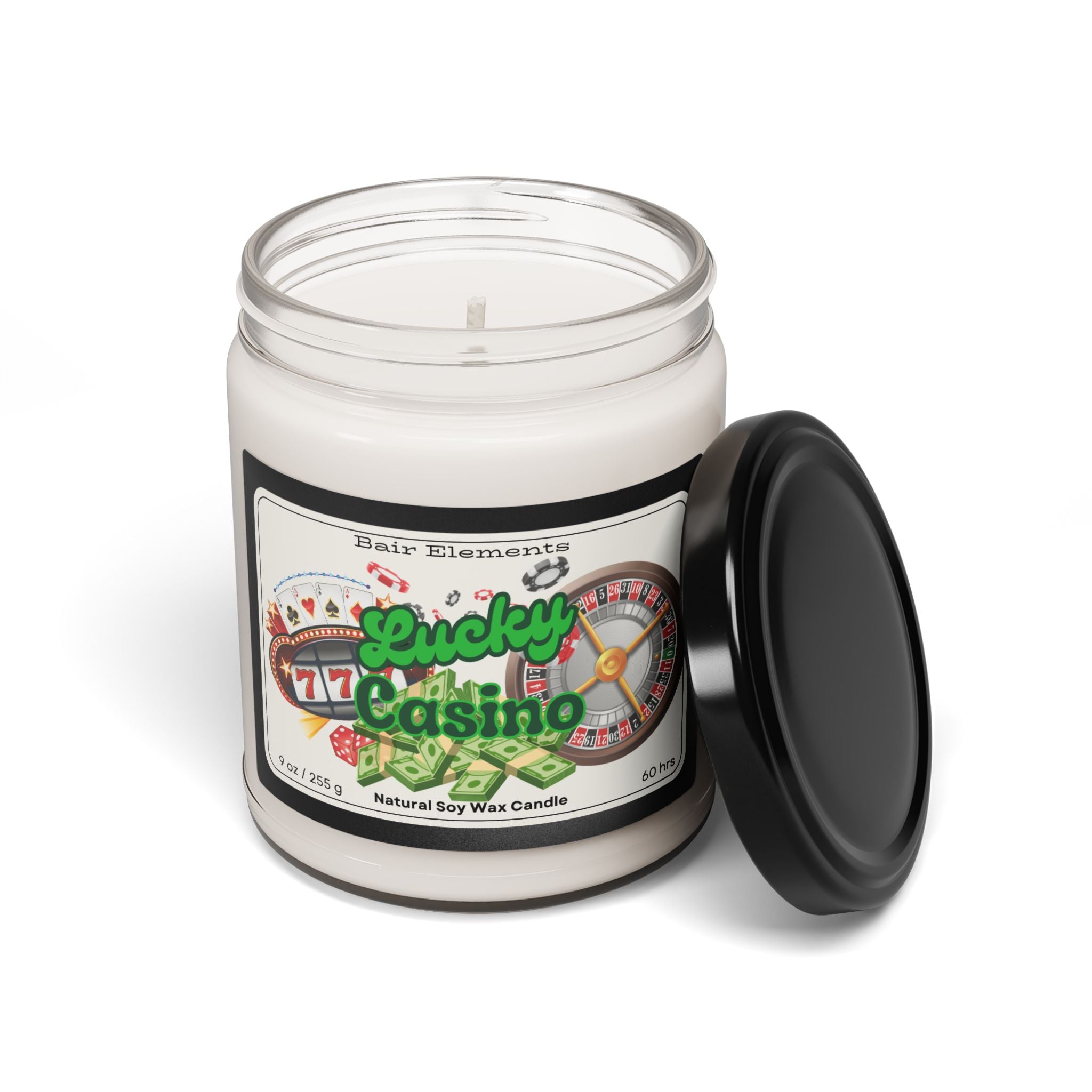 Lucky Casino, Scented Soy Candles, 9oz
