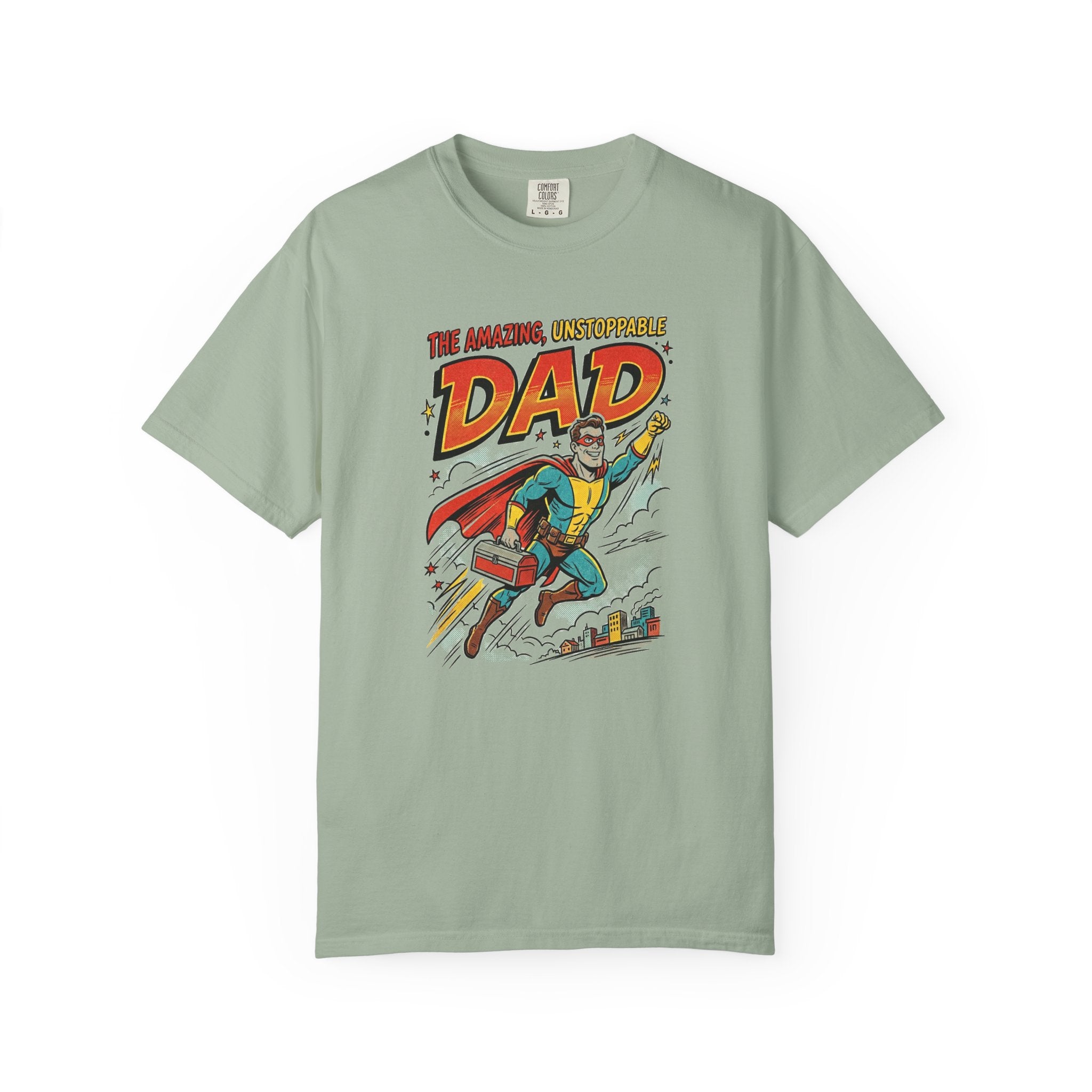 Super Dad Comic Father's Day T-Shirt