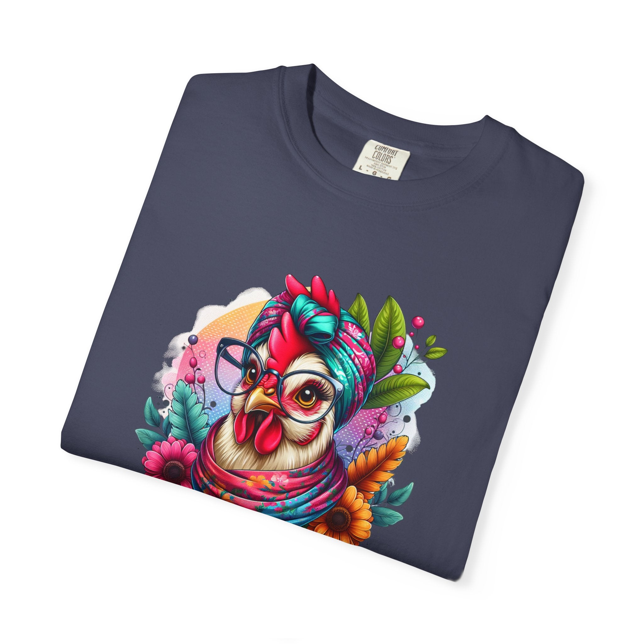 Personalized Chicken Lady T-shirt, Pet Chicken T-Shirt, Backyard Chickens