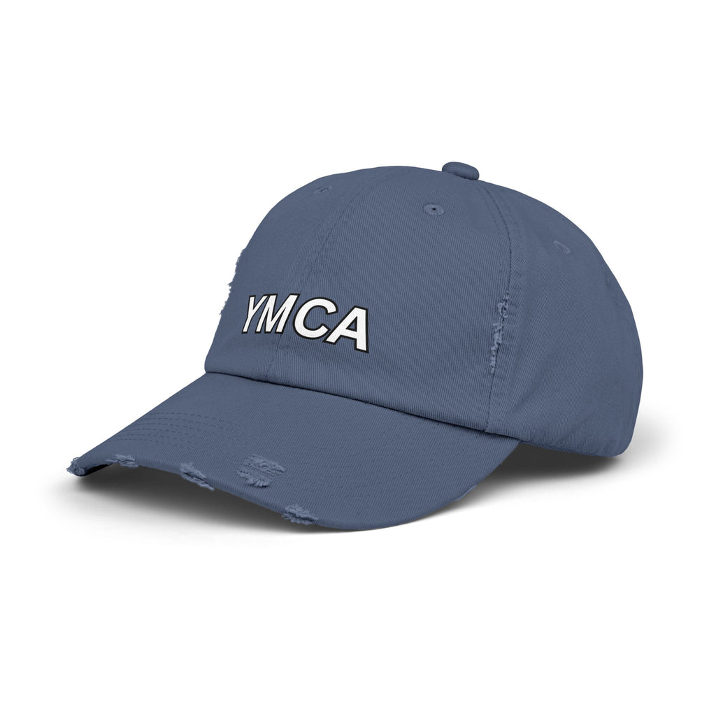 YMCA Distressed Cap, Village People Hat, Retro Baseball Cap, 70s Music Fan Gift,