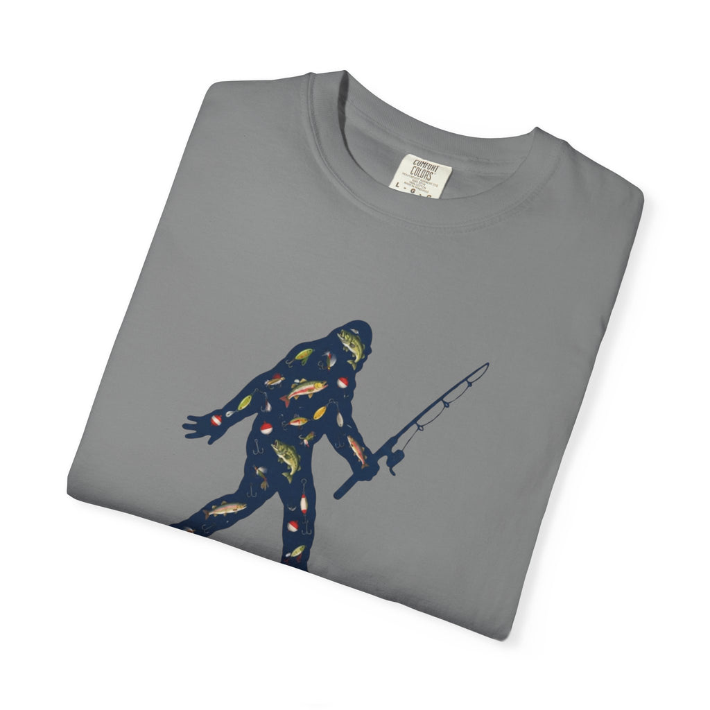 Bigfoot Fishing Father's Day T-Shirt,  Father's Day T-Shirt