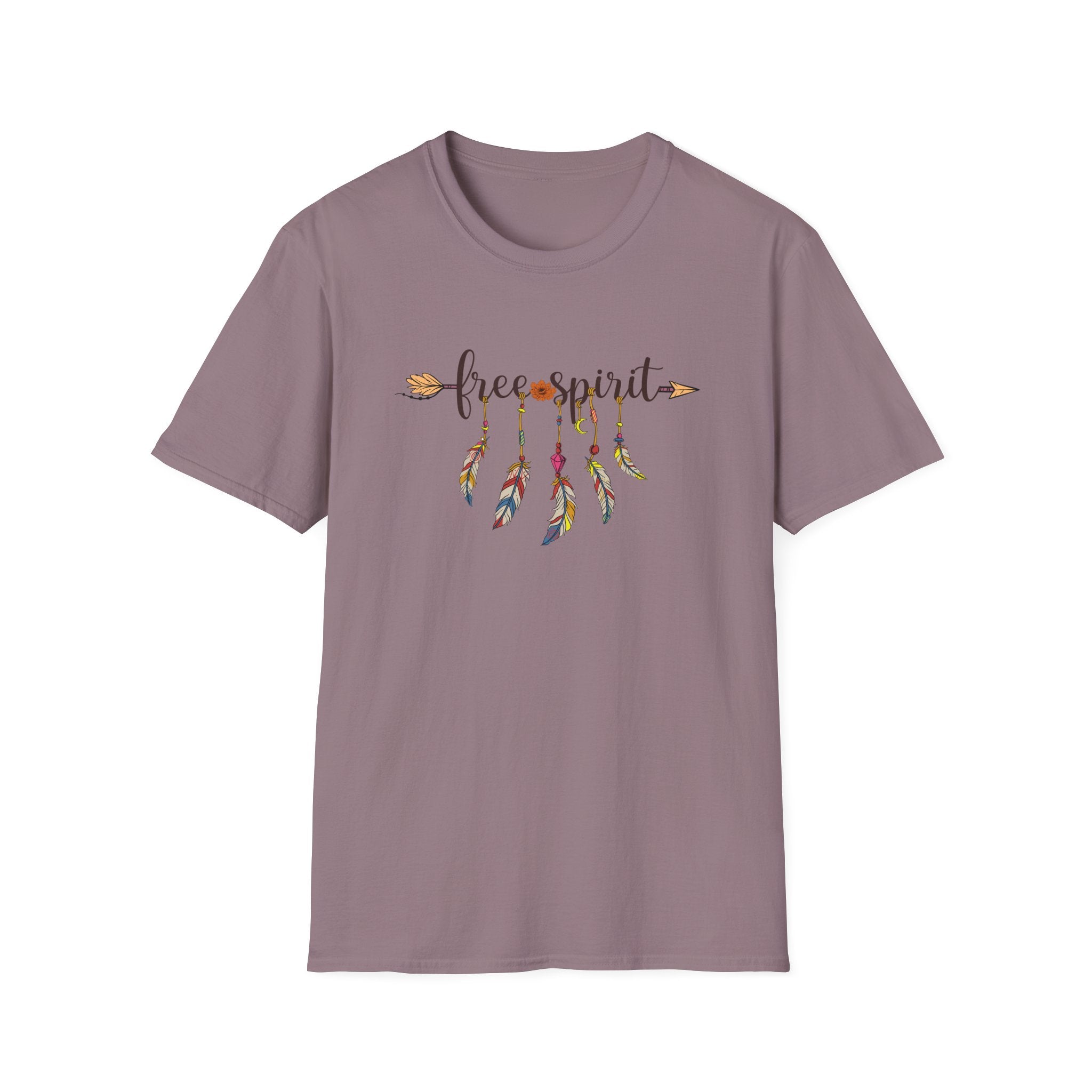 Bohemian T-Shirt - Free Spirit Tee, Gift for Dreamers, Festival Wear, Casual Style, Unique Art, Comfortable Everyday Wear