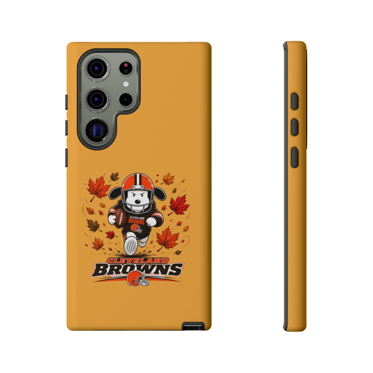 Cleveland Browns Fall Snoopy Touchdown Phone Case, 55 Sizes