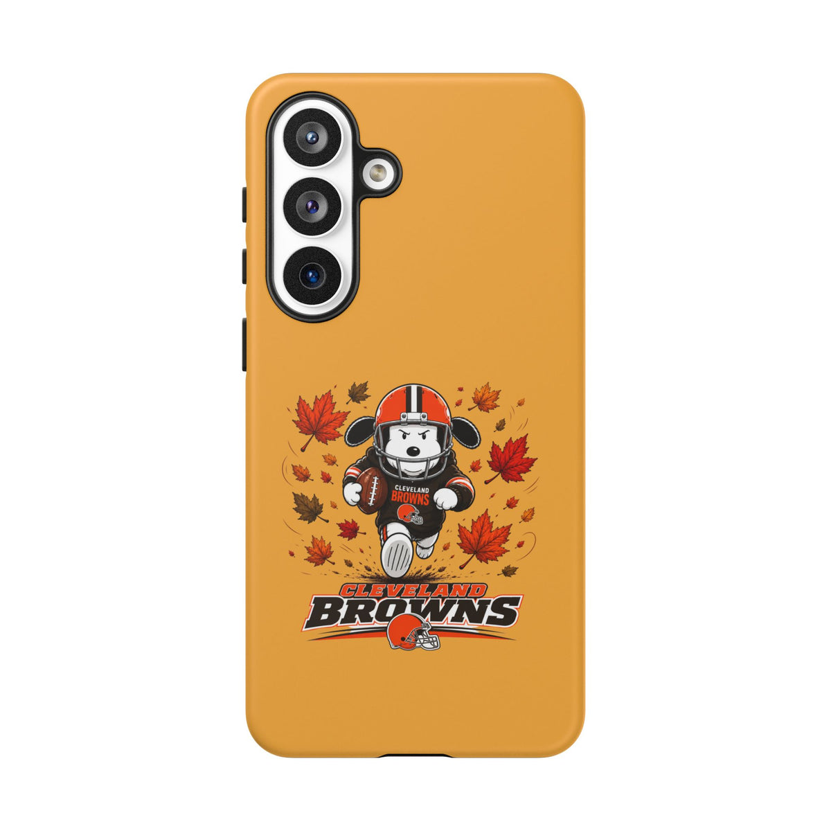 Cleveland Browns Fall Snoopy Touchdown Phone Case, 55 Sizes