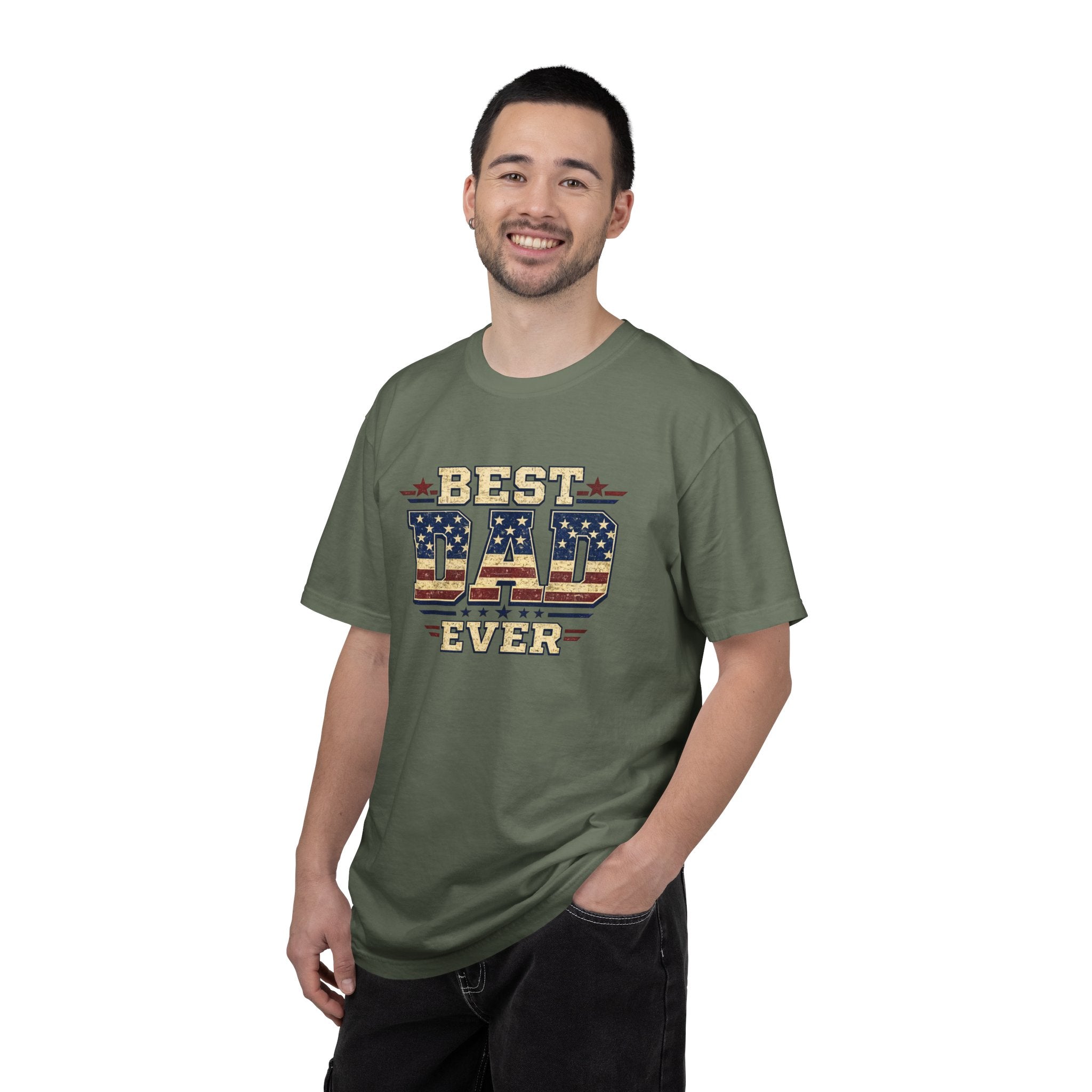 Best Dad Ever Patriotic Father's Day T-Shirt