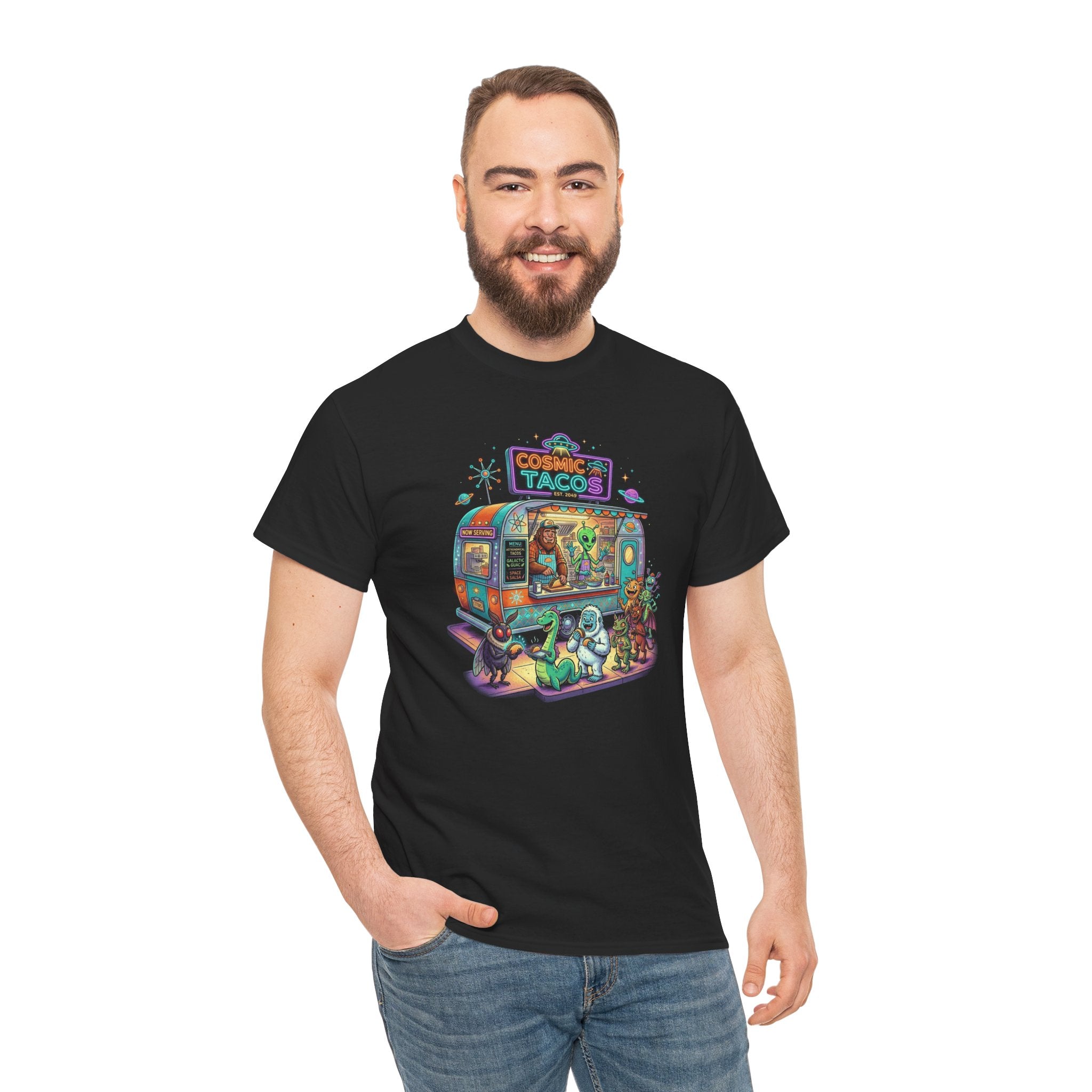 Alien & Bigfoot Independence Day Graphic Tee, Unisex 4th of July Tee