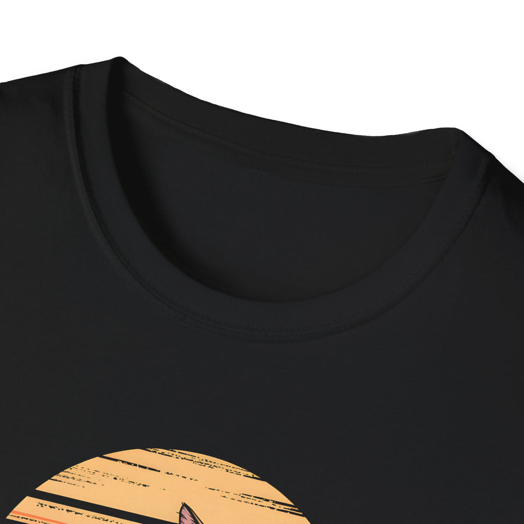 Cat Mom T-Shirt, Mother's Day Shirt, Best Cat Mom Ever Tee, Cat Lover Gift, Sunset Graphic Shirt