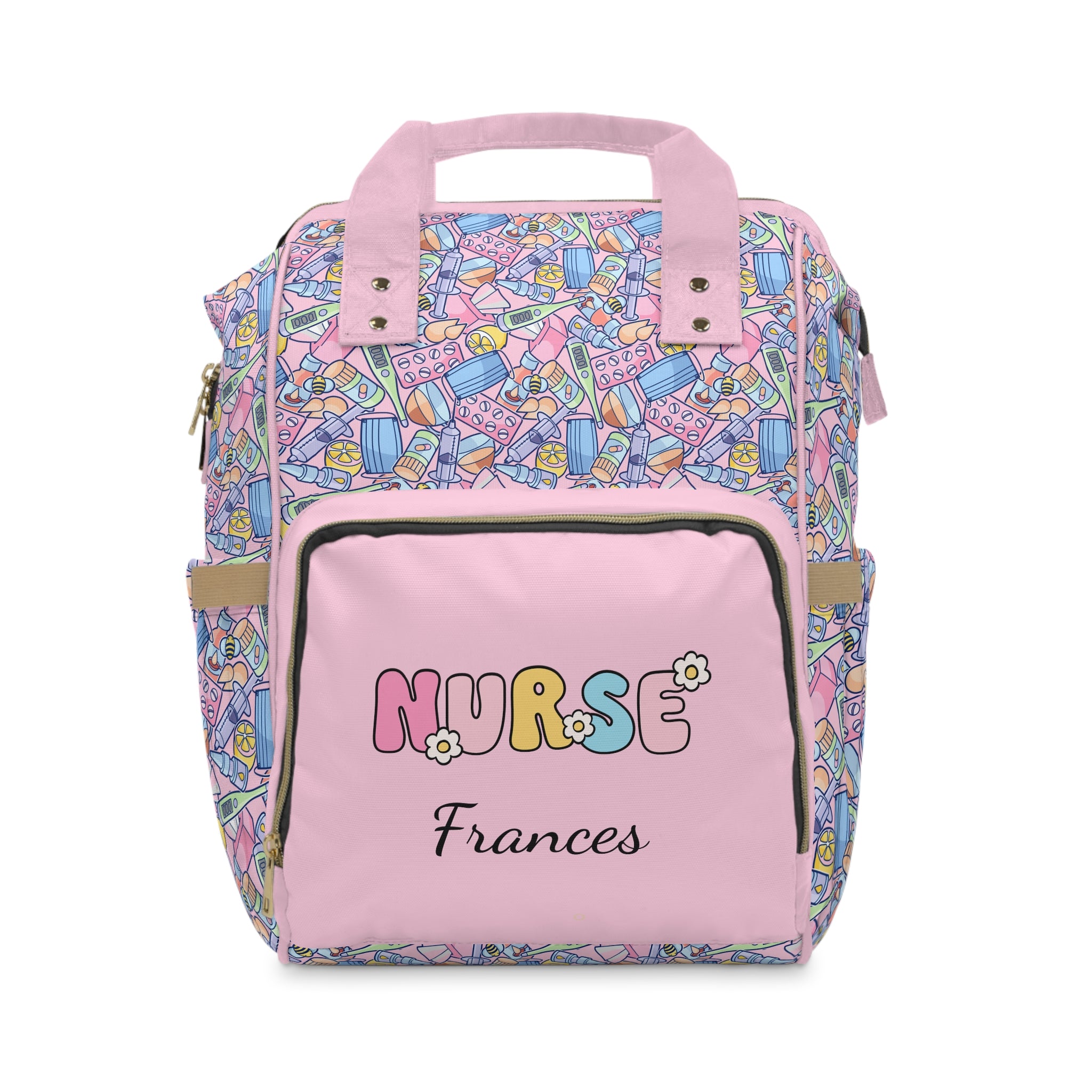 Personalized Nurse Tote Bag, Travel Nurse Gift, Medical Professional Bag, Nurse Graduation Gift