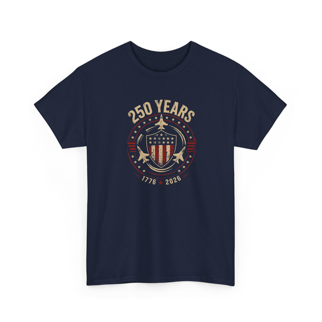 250 Years Independence Day— Men's Patriotic July 4th Tee