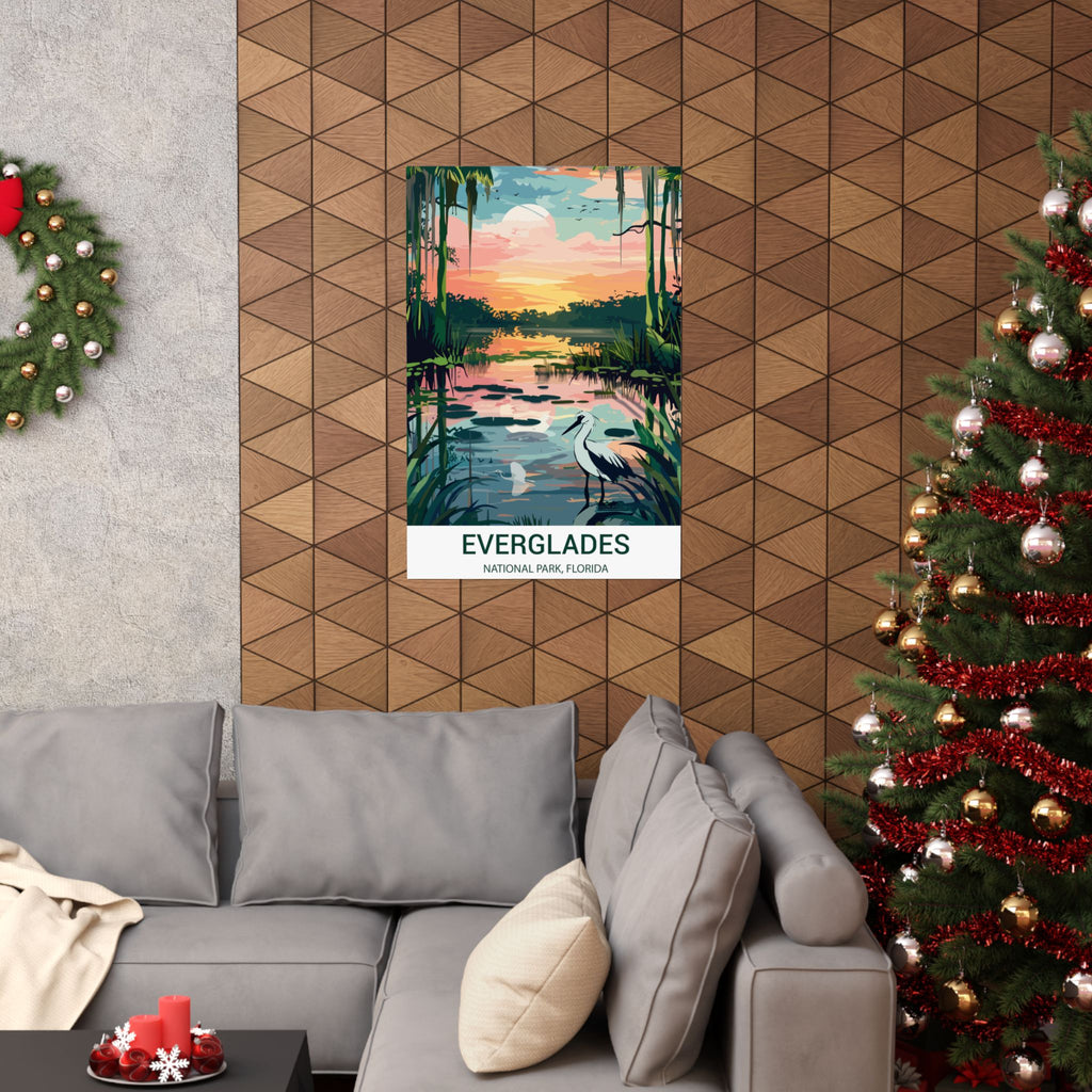 Everglades, Matte Vertical Poster