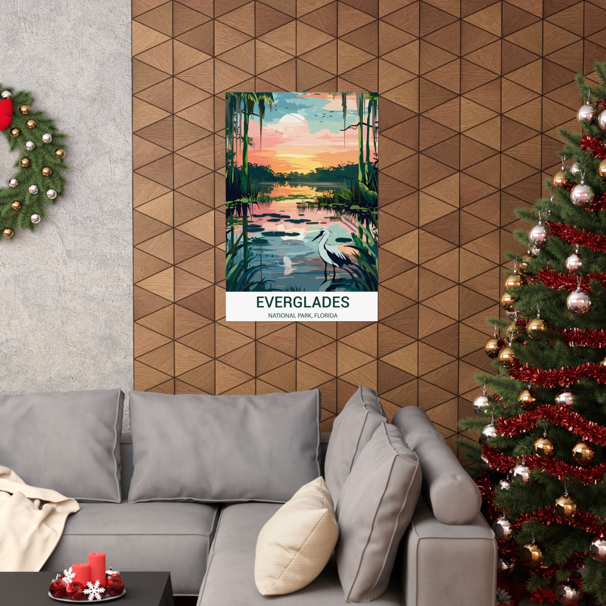 Everglades, Matte Vertical Poster
