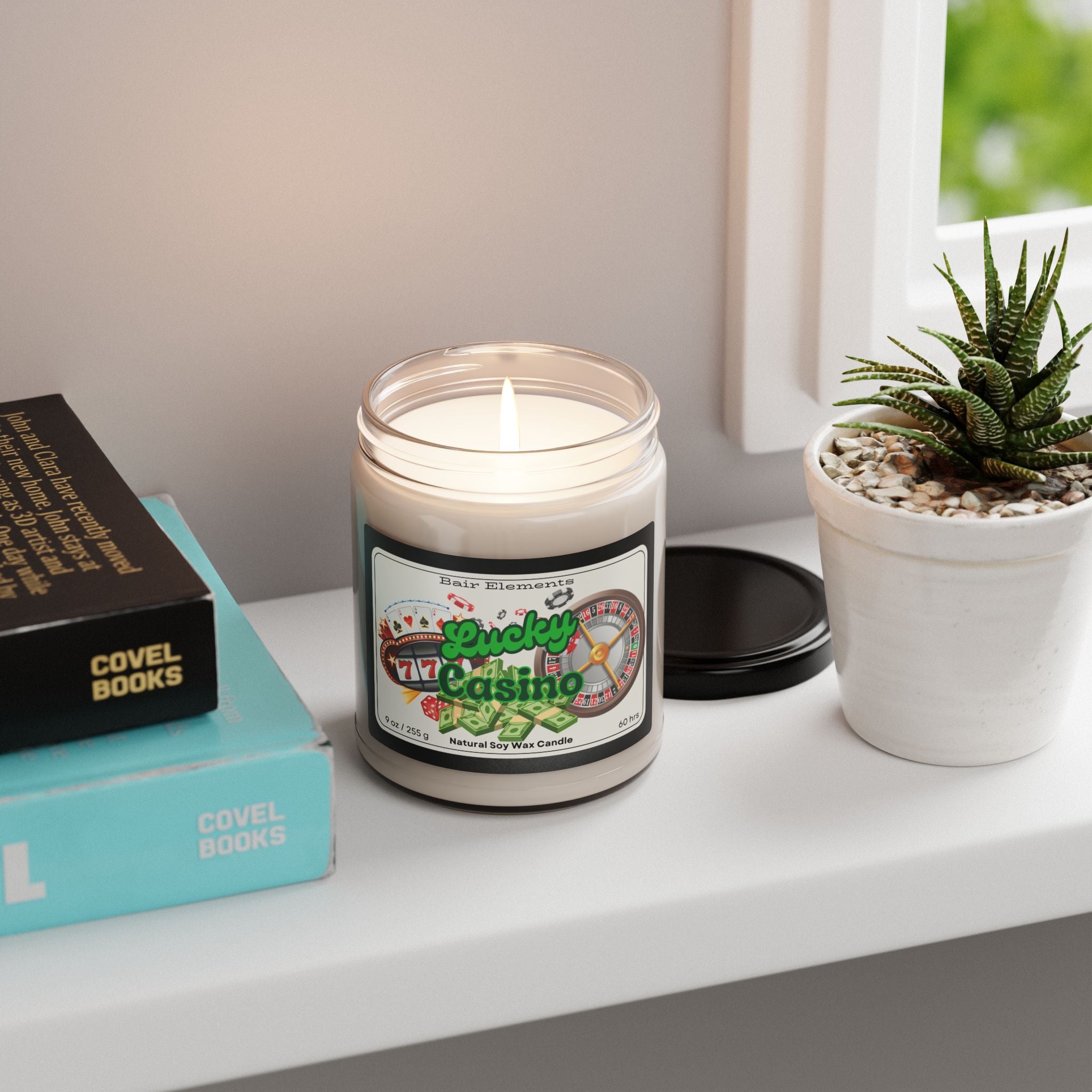 Lucky Casino, Scented Soy Candles, 9oz