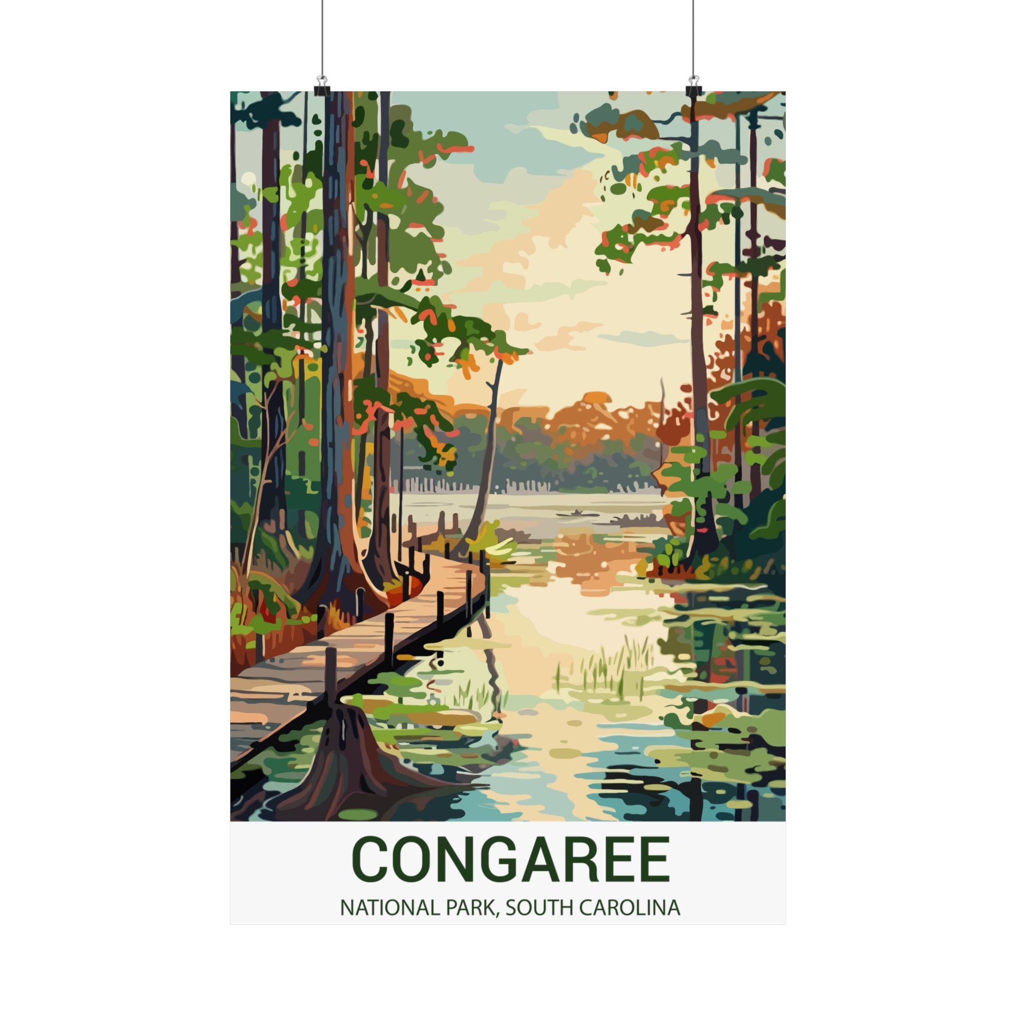 Congaree, Matte Vertical Poster