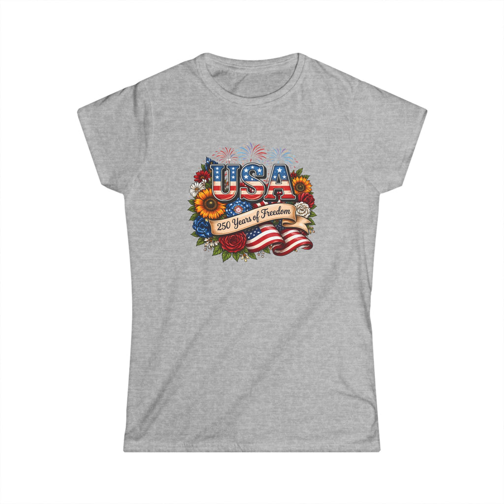 250 Years of Freedom Women's Tee — Freedom 250 Graphic Shirt
