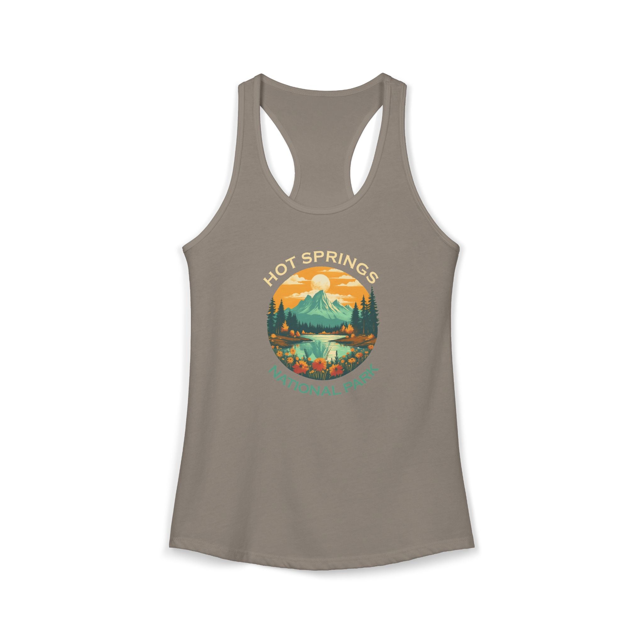 Hot Springs, Women's Ideal Racerback Tank