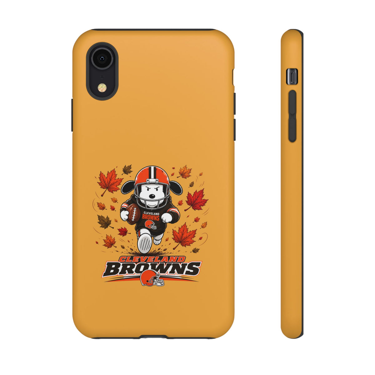 Cleveland Browns Fall Snoopy Touchdown Phone Case, 55 Sizes