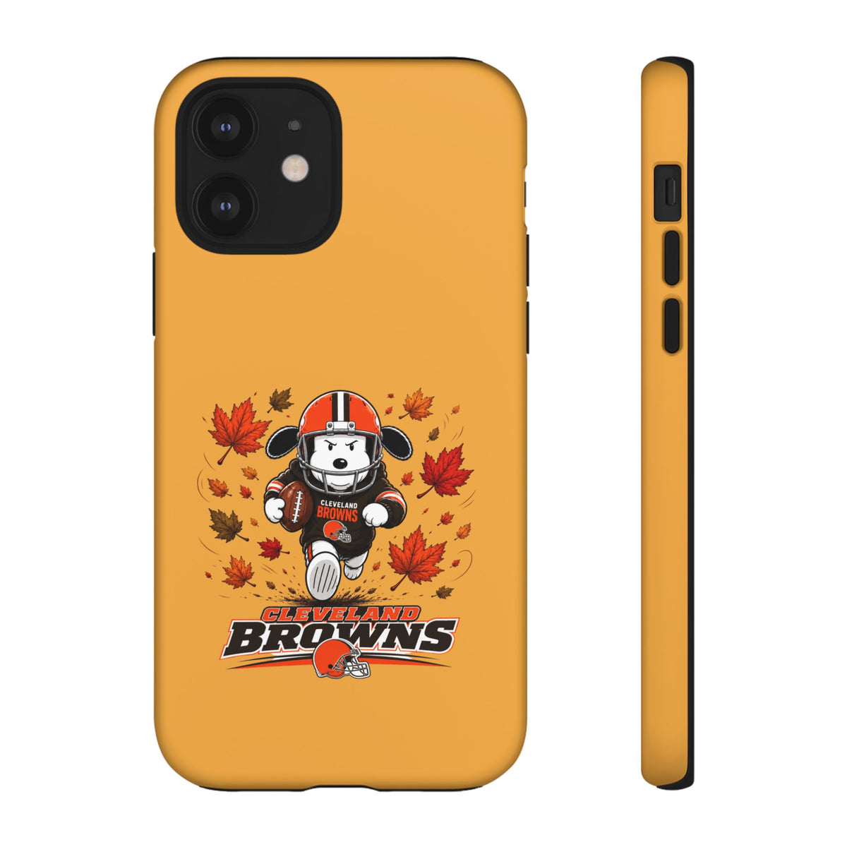 Cleveland Browns Fall Snoopy Touchdown Phone Case, 55 Sizes