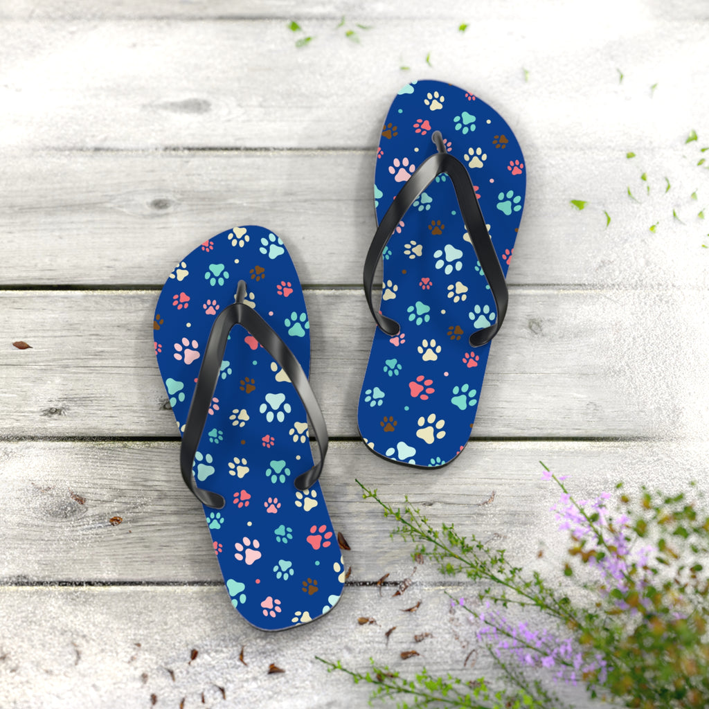Pawprint Flipflops, TRUMP 2024 Gear, Men's and Women's Sizes