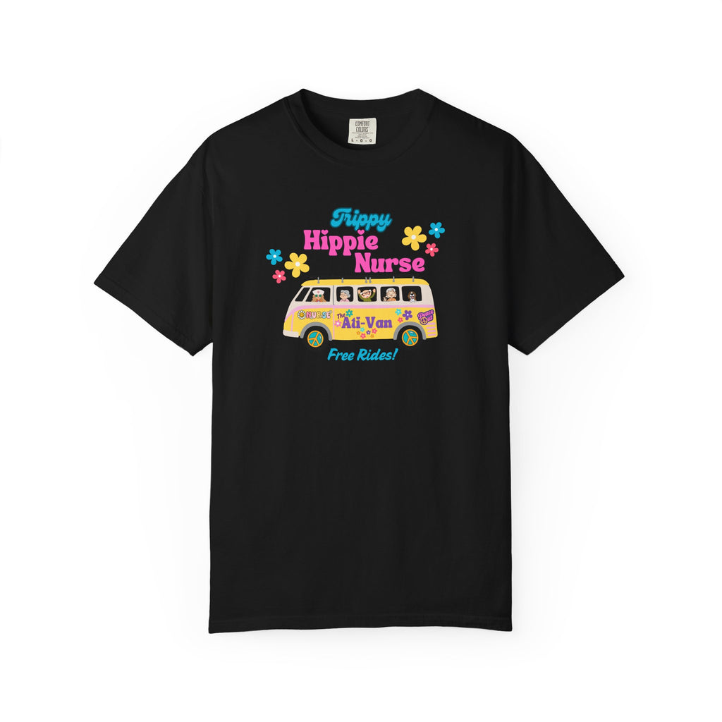Funny Nurse T-Shirt, Ati-Van Ride, Unisex Tee, 100% Cotton, Nurse Gift, Soft Nurse T-Shirt